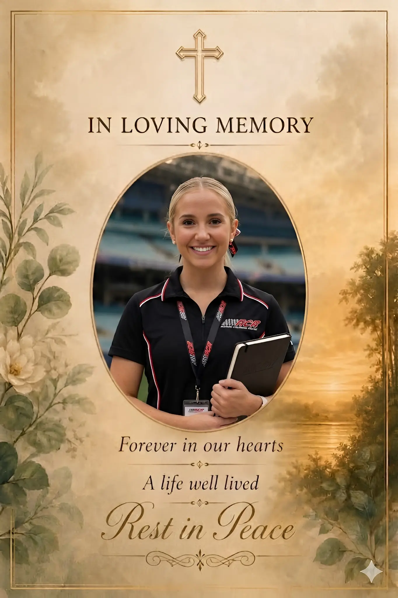 Cover Image for TRAGIC LOSS 🥲 A longtime Richard Childress Racing’ assistant who served Richard Childress Racing for many years has lost her life at age 27 after a heartbreaking family dispute, leaving behind a 3-year-old child. Her years of dedication, coupled with the tragic circumstances of her passing, have brought tears to the eyes of the Richard Childress Family as they come together to pray for her.