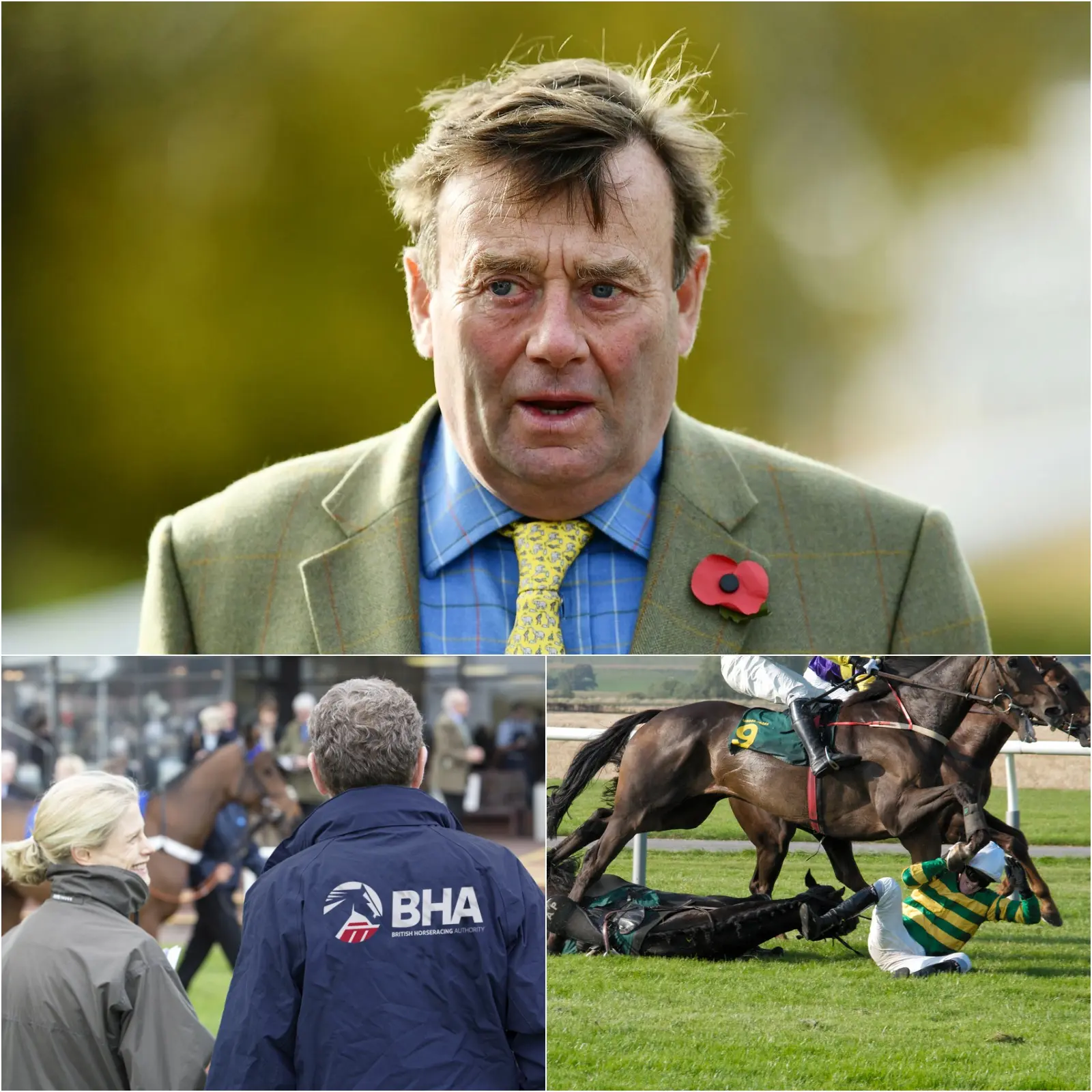 Cover Image for “BREAKING NEWS: The entire team of stewards and race officials have been suspended pending investigation after the BHA board discovered a series of controversial decisions that appear to have repeatedly caused serious accidents in Britain’s prestigious £10 million race.