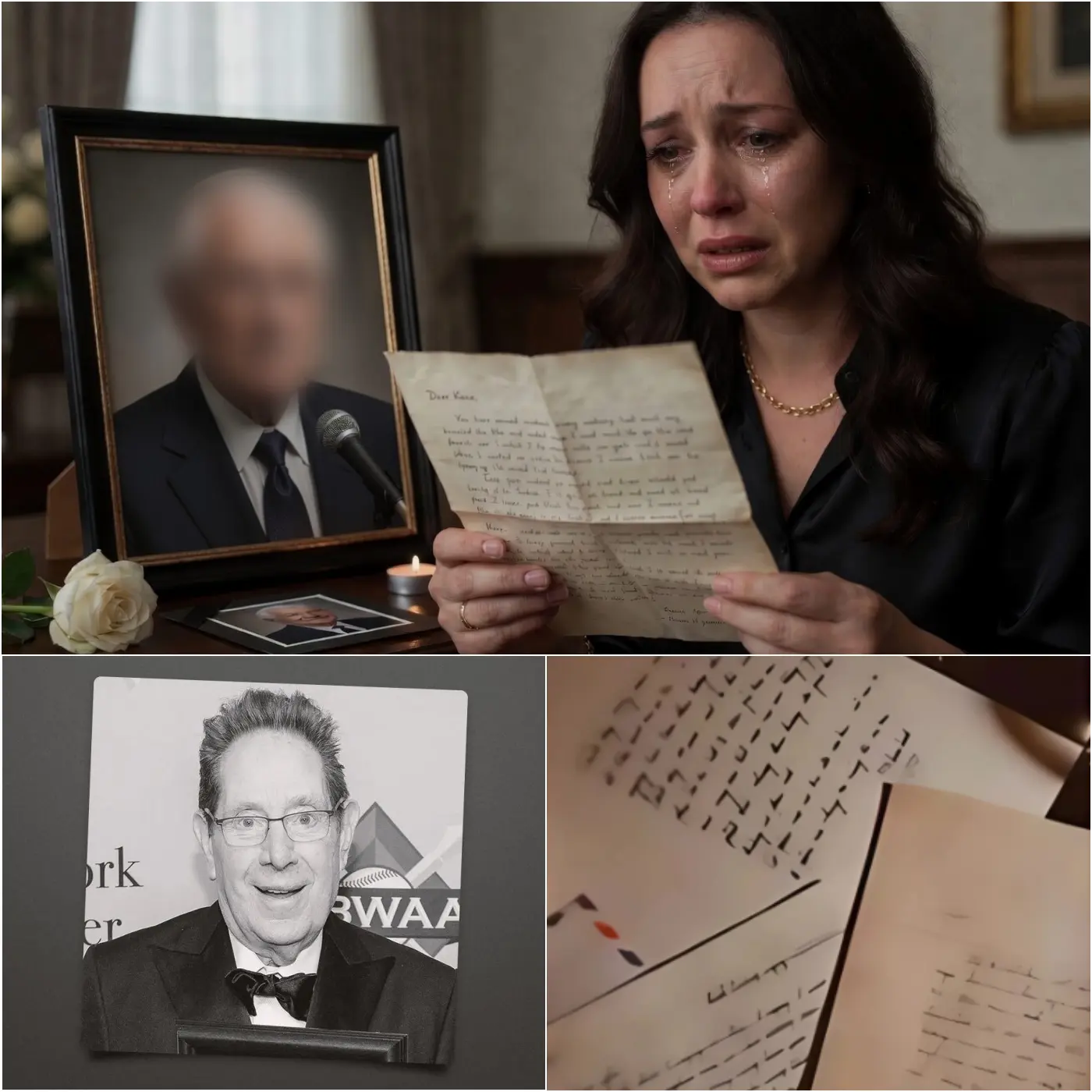 Cover Image for 10 MINUTES AGO: The world is in shock as Abigail Sterling collapsed on the spot, still tightly clutching the final letter from her father, John Sterling. Those tear-soaked, bitter words were not just a farewell, but also revealed a “dark secret.”