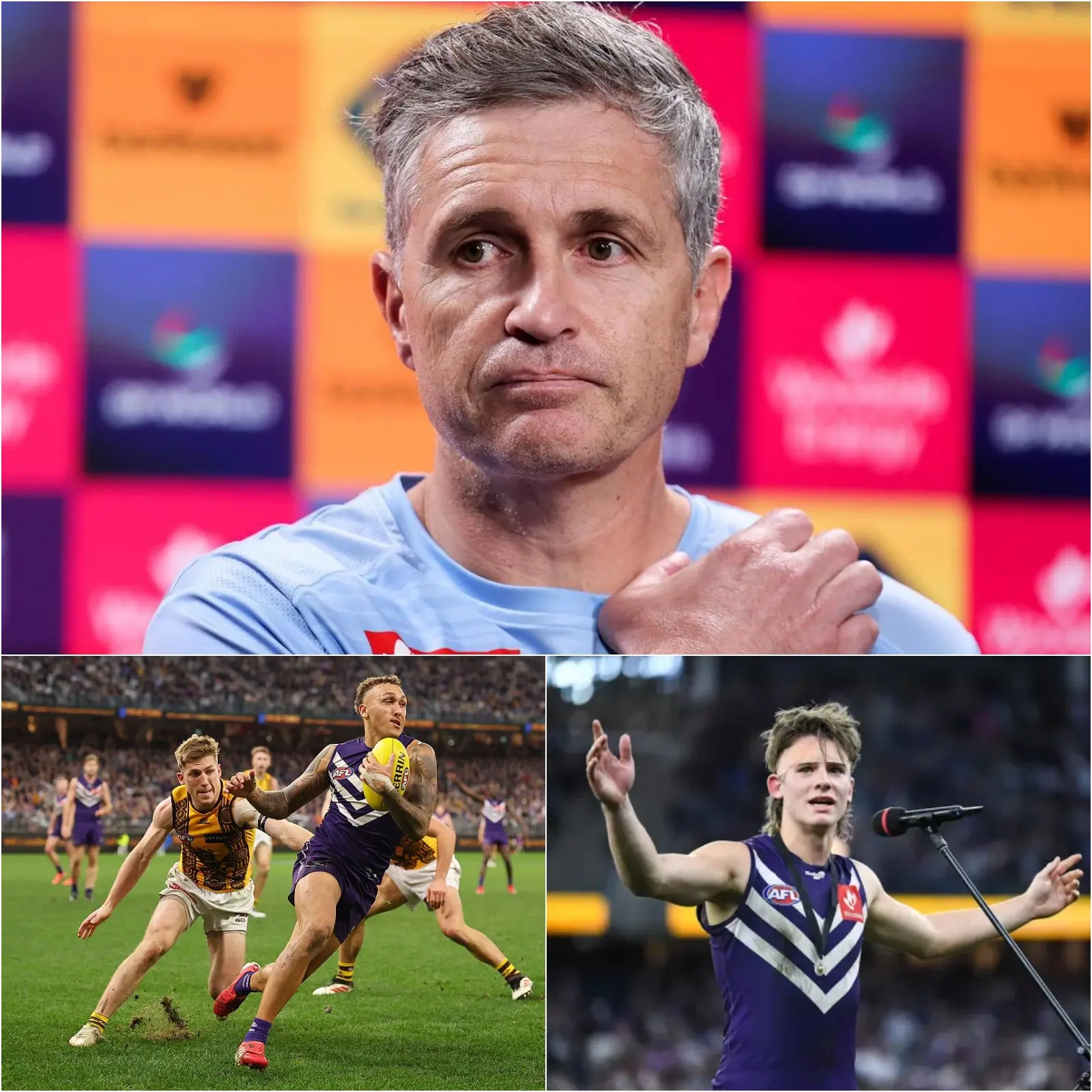 Cover Image for “THIS TIME WE WON’T MAKE THE SAME MISTAKES” — Fremantle head coach Justin Longmuir declared just before the game against the Fremantle Dockers. He said his team had learned valuable lessons from last season’s embarrassing 77-64 loss to the same opponent and would NOT REPEAT THOSE MISTAKES.