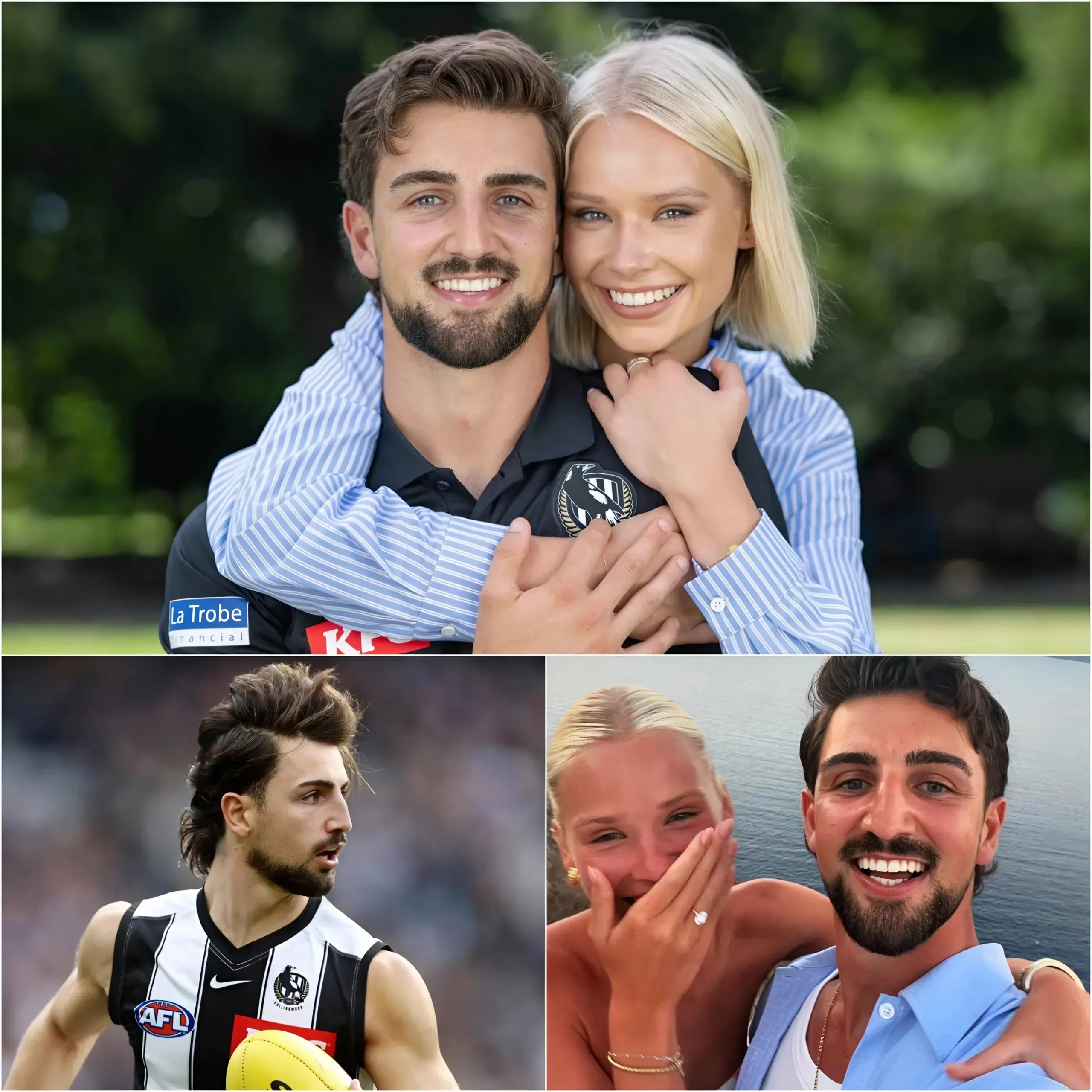 Cover Image for 🎉 BREAKING NEWS: This is no longer just a rumour — Josh Daicos has officially confirmed he will be getting married to his girlfriend after many years of engagement. But