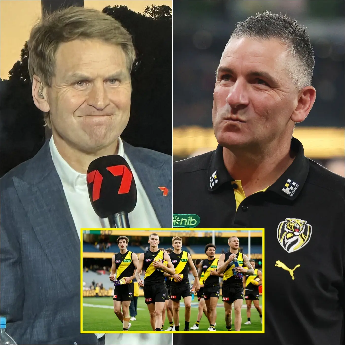 Cover Image for “SHUT UP! IS YOUR JOB JUST TO CRITICIZE OTHERS?” The Seven Network studio fell silent as Richmond Tigers head coach Adem Yze unleashed his fury, immediately rejecting all criticism