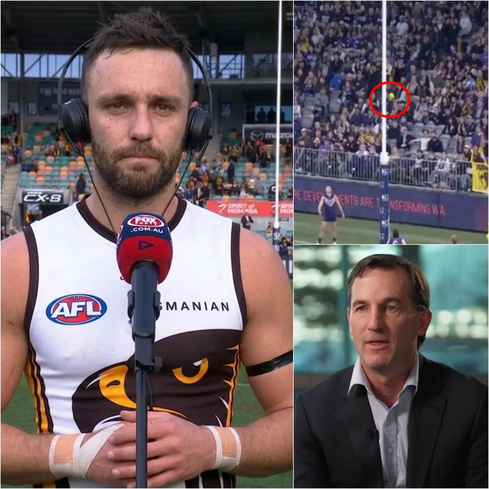 Cover Image for “PLAY YOUR BEST… THEN GET A GOAL DISALLOWED? SO WHY KEEP ARC? IF THEY DON’T CHANGE THE RULES… I DON’T WANT TO GO ON ANYMORE!” — Veteran striker Jack Gunston caused a stir when he publicly criticized the AFL’s ARC system as “ridiculous,” even suggesting its complete removal or reconsideration.