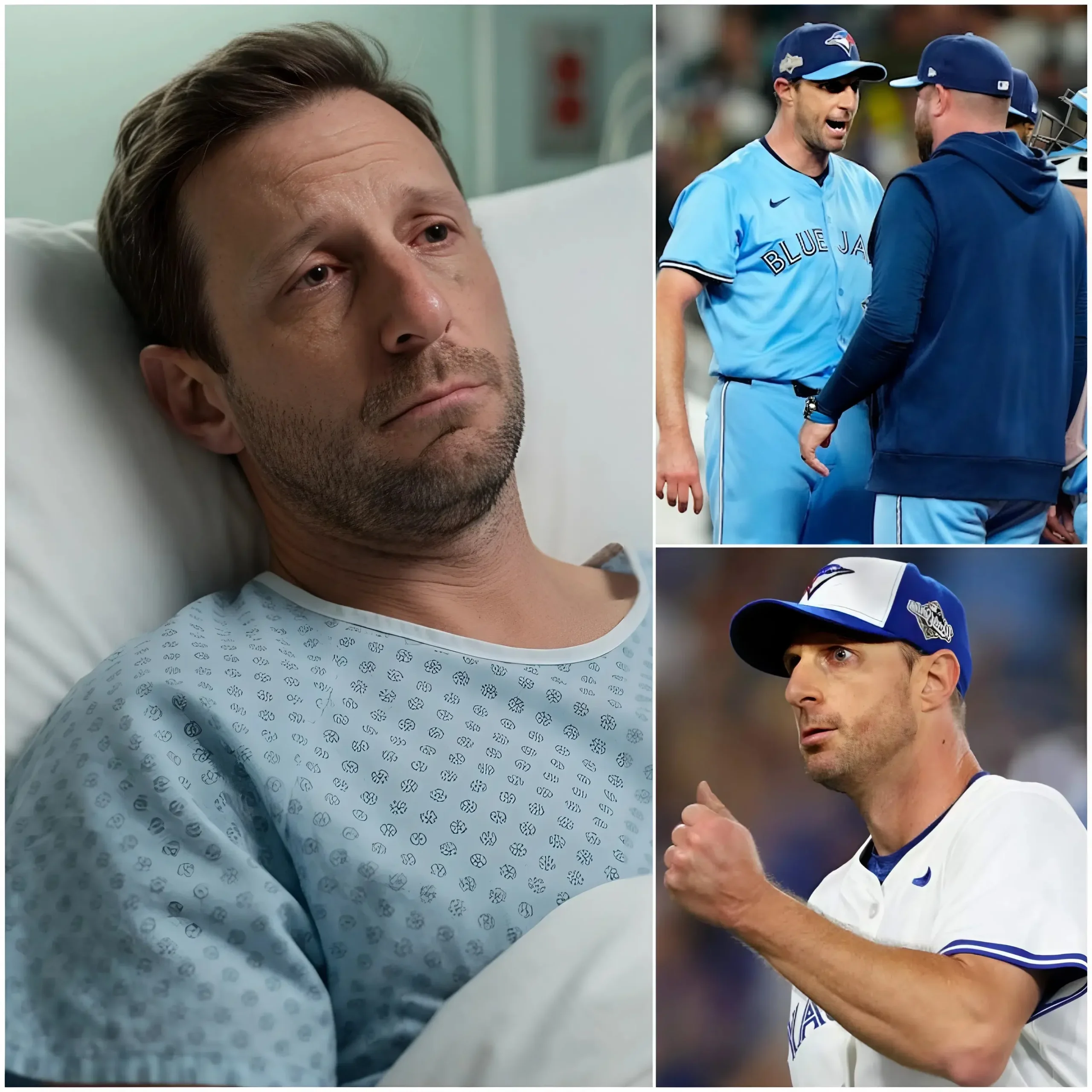 Cover Image for Legendary pitcher Max Scherzer has officially announced his retirement to focus on treatment for a serious illness he is currently battling. According to confirmation from the Toronto Blue Jays, his condition is now critical and poses a significant threat to his life.