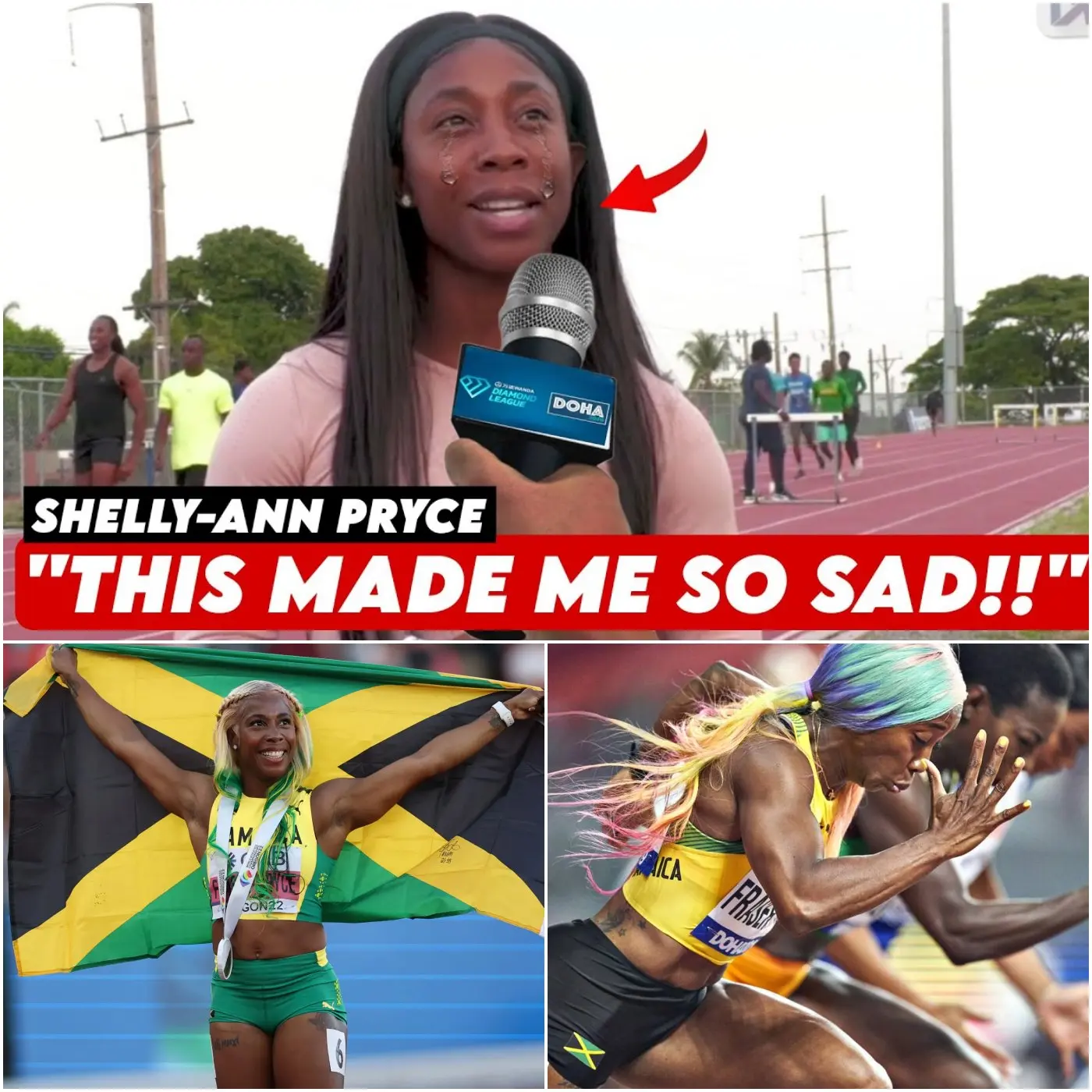 Cover Image for SAD NEWS: Speed Queen Shelly-Ann Fraser-Pryce Officially Announces Retirement – She Will No Longer Compete – The Reason Shocks Fans!