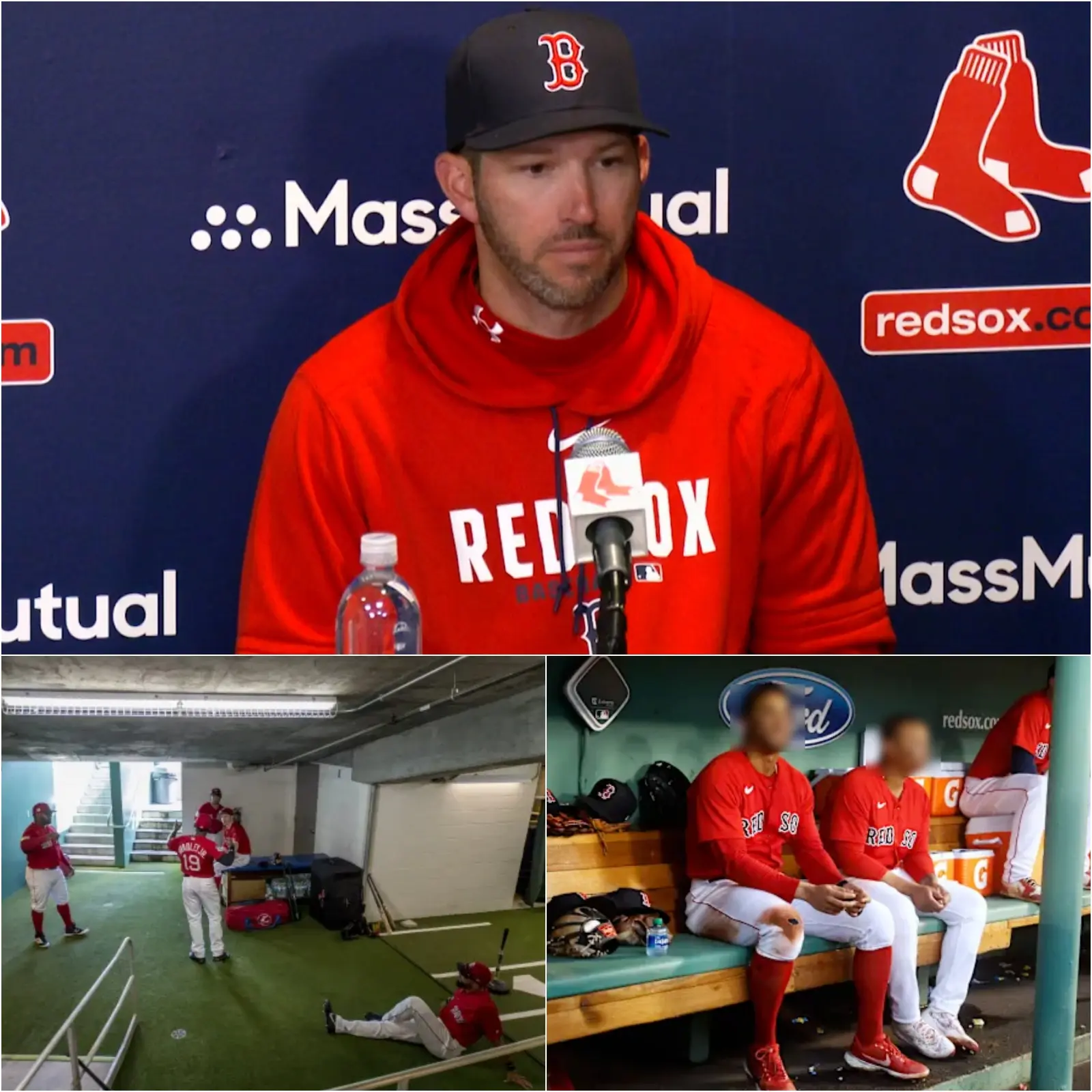 Cover Image for 💔“I need unity, if you two keep arguing, one of you has to leave!” Interim coach Chad Tracy recently declared his panic over internal conflict and revealed the identities of two players involved in a locker room dispute at the Red Sox following a series of arguments over tactics and resource priorities