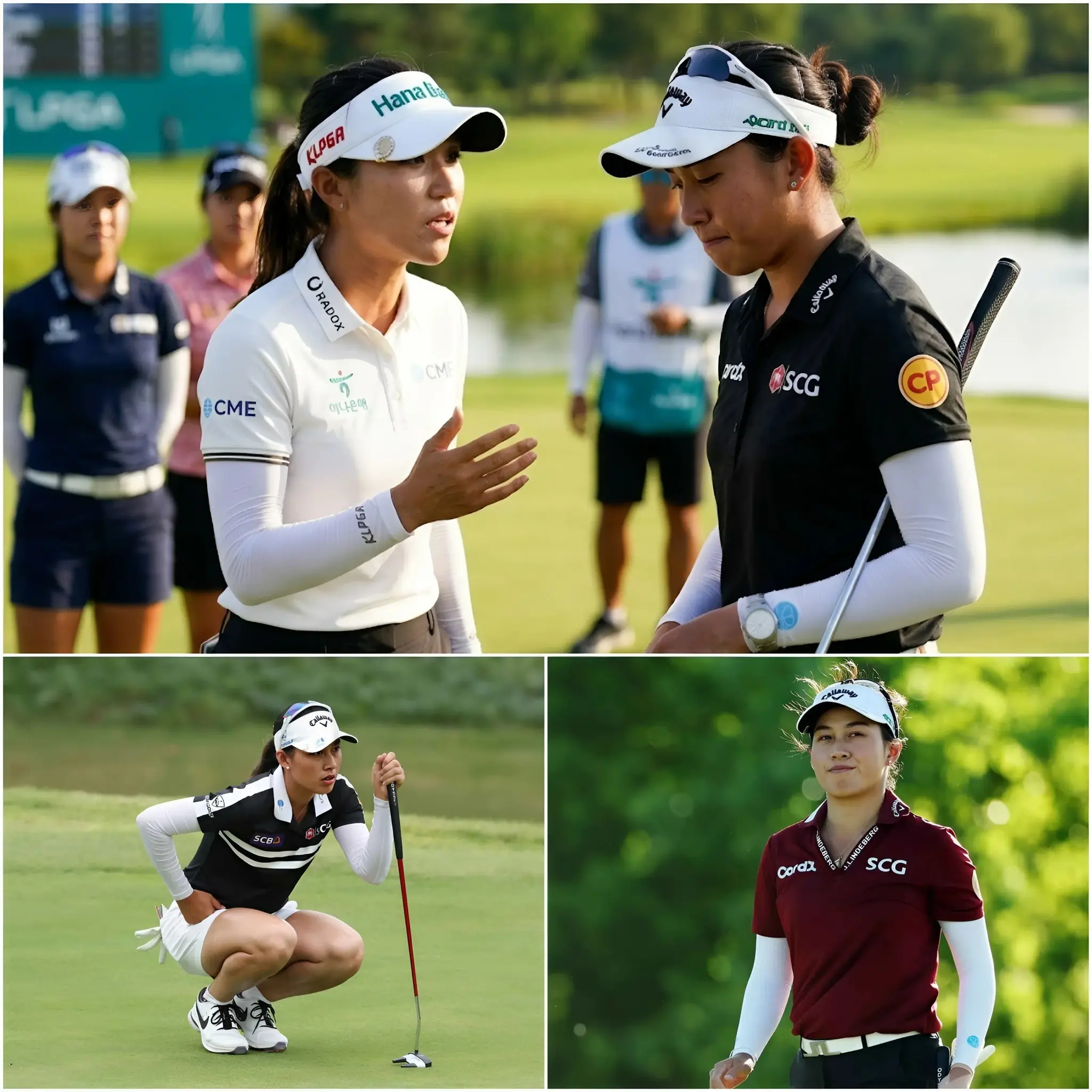 Cover Image for 🔴 “Cheating” — Lydia Ko shocked the golf world when she accused Jeeno Thitikul of using illegal equipment during the Mizuho Americas Open. Minutes after the accusation, LPGA referees conducted an immediate inspection of Jeeno’s golf clubs and equipment on the course. The results were announced shortly after — leaving everyone stunned. 👇