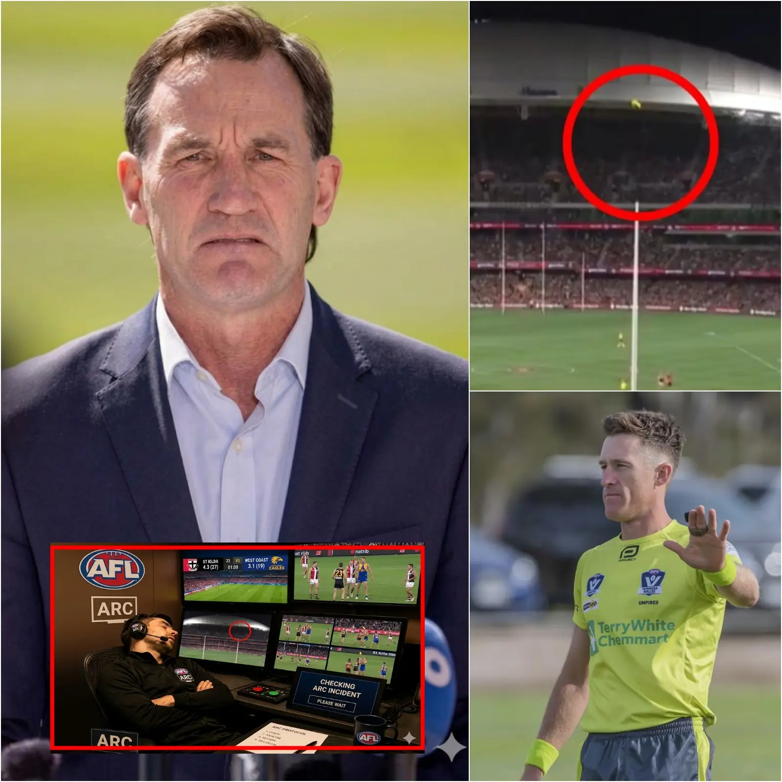 Cover Image for 🚨 BREAKING NEWS – 10 MINUTES AGO: A wave of intense criticism regarding the St Kilda vs. West Coast Eagles match has prompted the AFL to launch a formal investigation into the ARC team at the ARC Operations Centre in Melbourne.