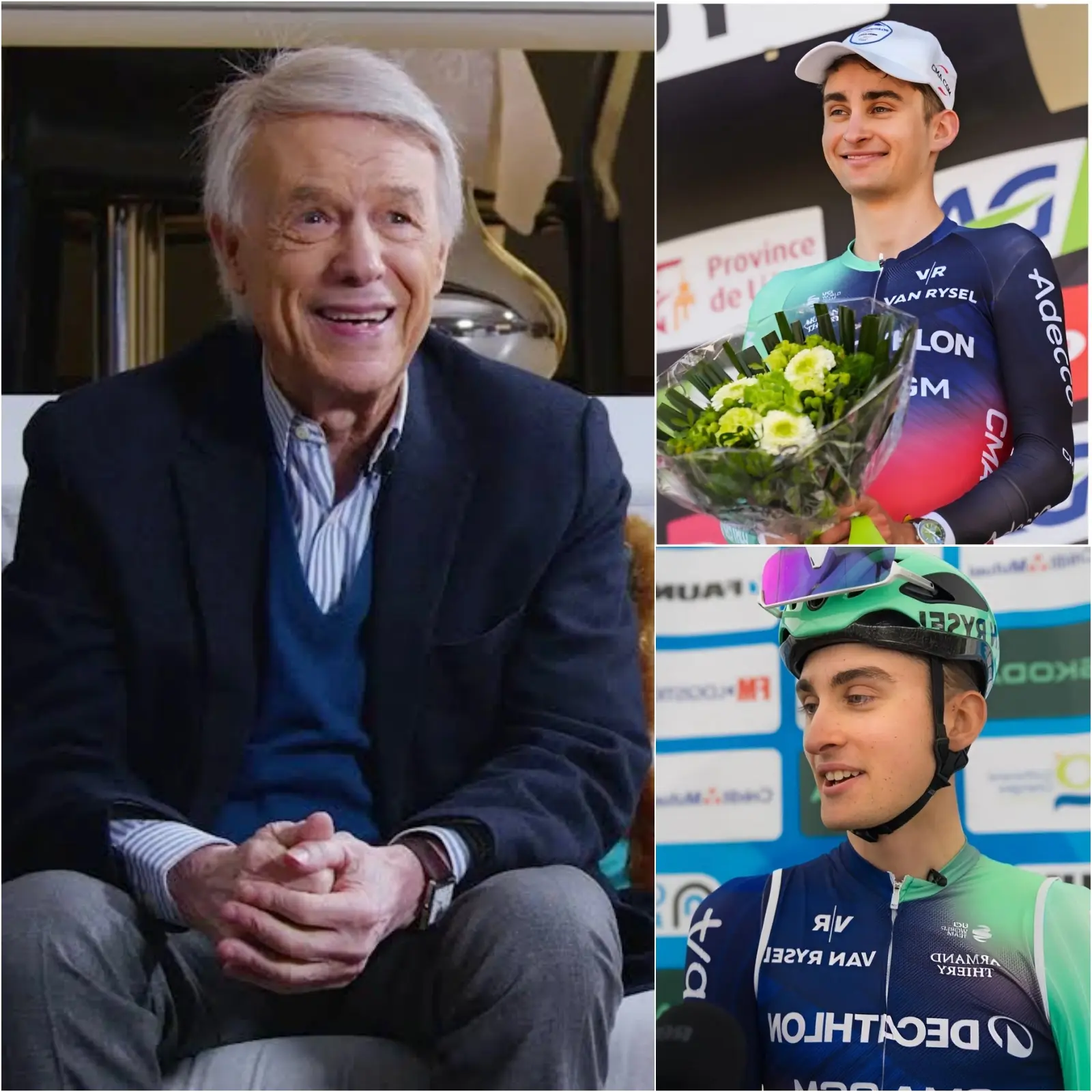 Cover Image for « IL EST L’ÂME DE LA FRANCE, IL MÉRITE DE BRILLER ENCORE PLUS » : les mots inattendus du légendaire cycliste Eddy Merckx à l’égard du jeune talent français Paul Seixas, suite à sa performance impressionnante à la Flèche Wallonne