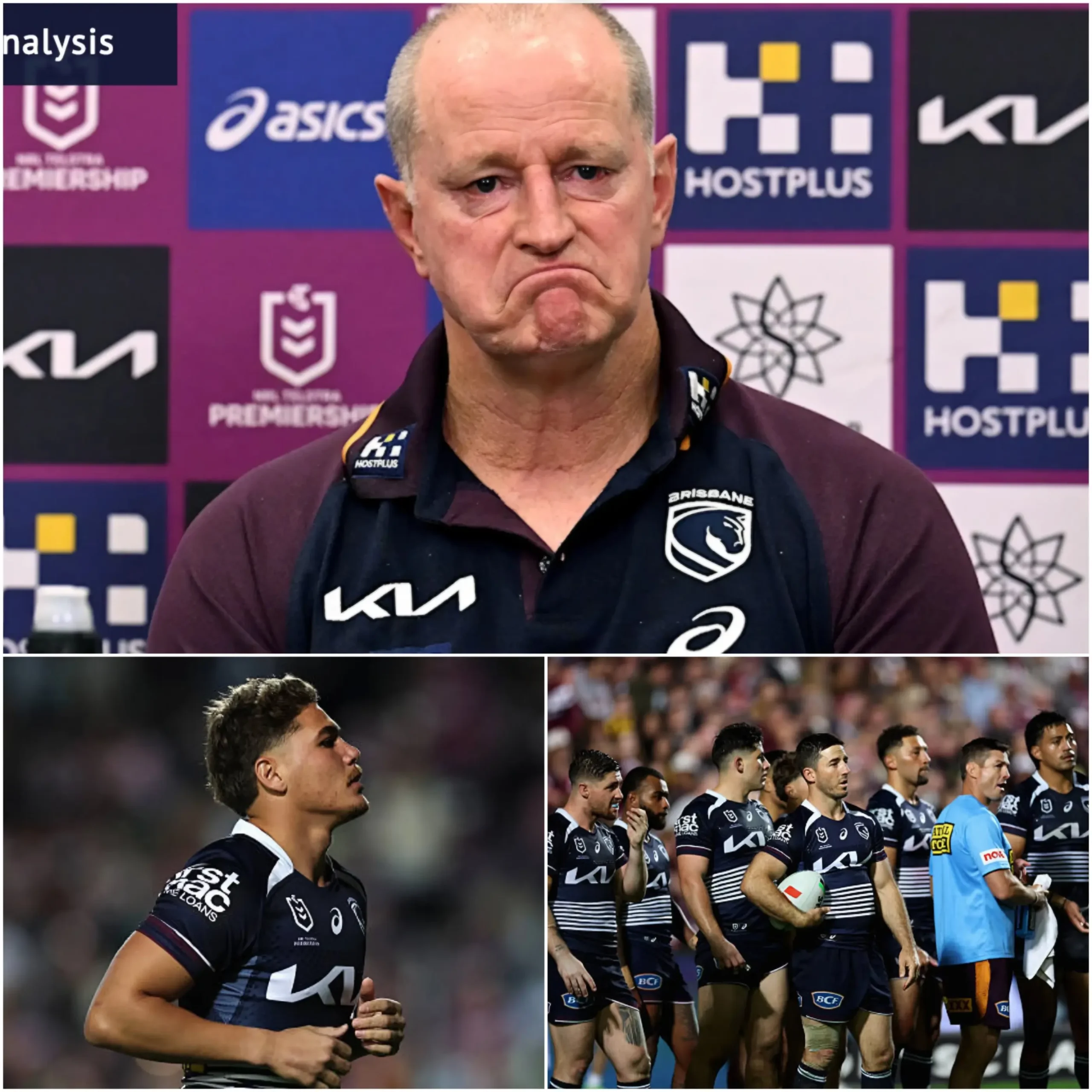 Cover Image for 🔴 BREAKING NEWS – 10 MINUTES AGO: Brisbane Broncos head coach Michael Maguire has accidentally revealed the real reason why his players have been unable to perform at full capacity, contributing to a string of recent poor results. The revelation has sparked a major shift in fan sentiment — from heavy criticism to sympathy — while many now express deep concern about the team’s future…👇
