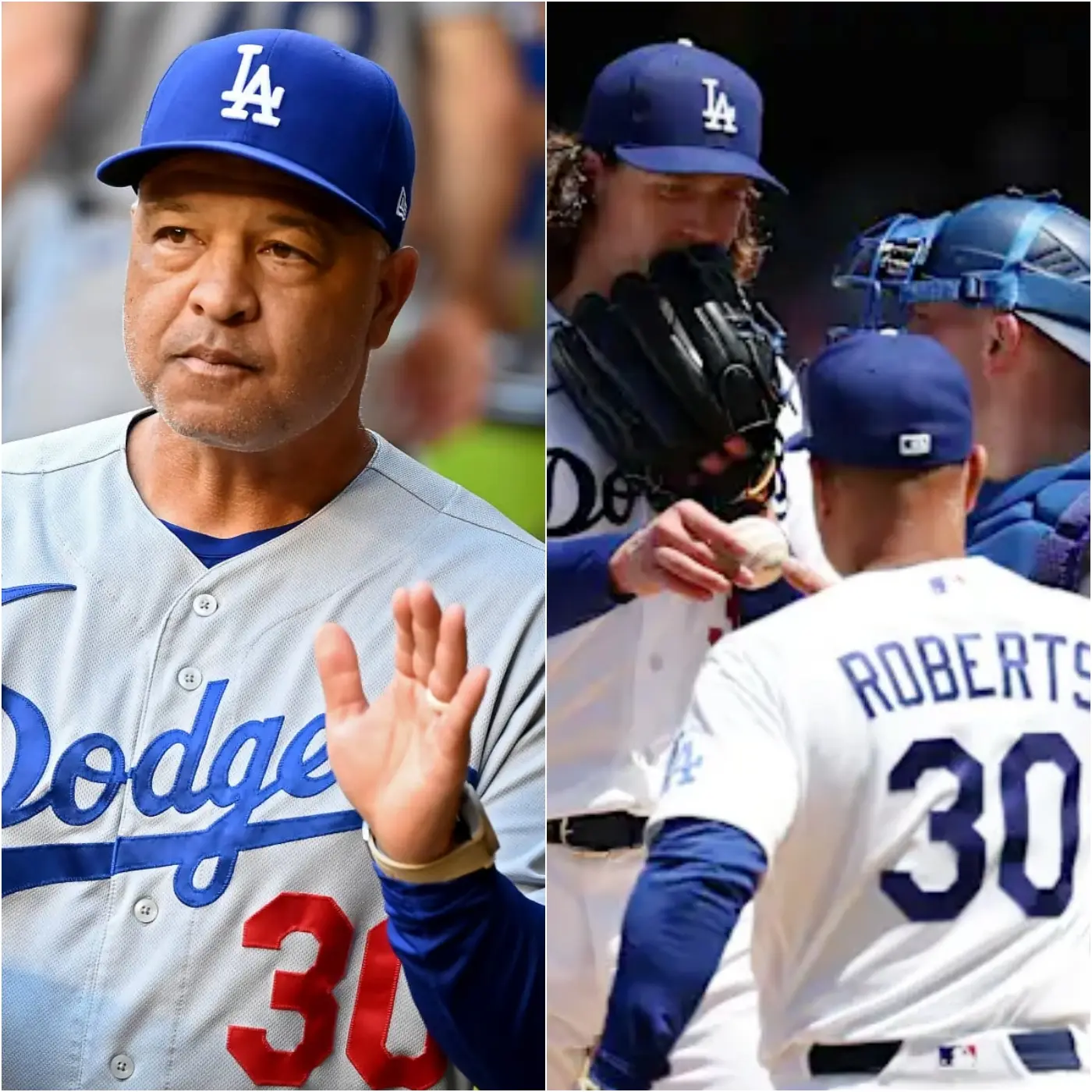 Cover Image for 🚨⚾️ BREAKING NEWS FOLLOWING THE 1-1 DRAW WITH THE Atlanta Braves: Los Angeles Dodgers manager Dave Roberts has left supporters disheartened after opening up about the struggles behind his team’s recent performance.