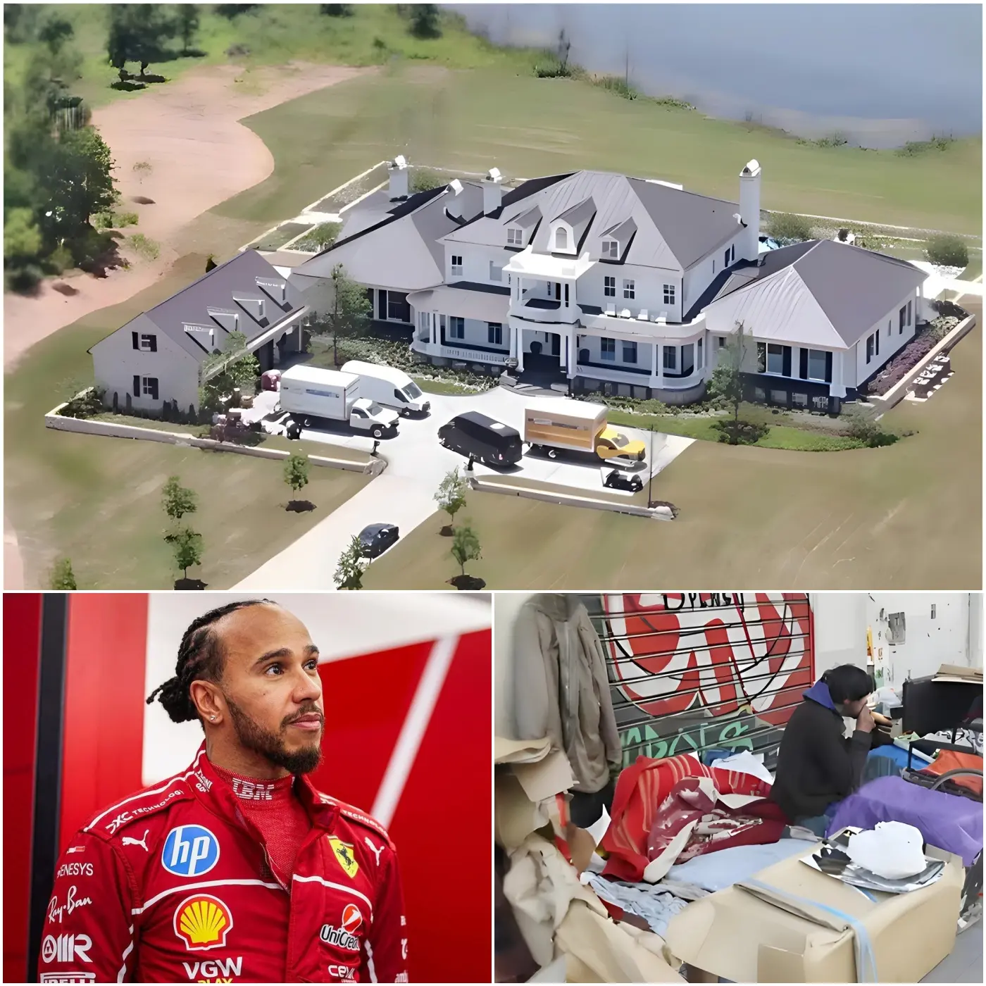 Cover Image for 🚩In a decision that stunned the racing world, Lewis Hamilton was reportedly said to have quietly purchased a small home connected to one of the most difficult periods of his early life — a time marked by financial struggles, doubt, and the relentless fight to pursue his dream of racing.
