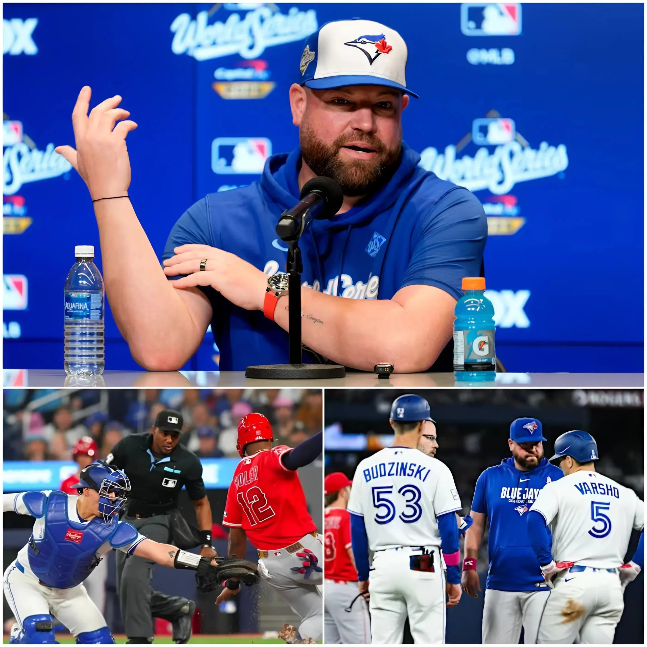 Cover Image for « DÉGAGE D’ICI, TRAÎTRE. » L’entraîneur-chef des Toronto Blue Jays, John Schneider, aurait déclaré qu’il allait exclure définitivement un joueur de l’équipe. Il prévoirait également de demander l’ouverture d’une enquête urgente concernant ce joueur, accusé d’avoir volontairement commis des erreurs ayant contribué à la lourde
