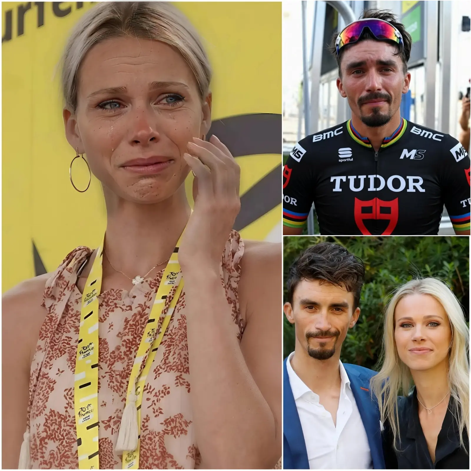Cover Image for UNE TRAGÉDIE LUI A FRAPPÉ 🚵💔 « Julian n’est plus l’homme que j’ai connu ! » Marion Rousse, en larmes, a exprimé son profond choc face au déclin de Julian Alaphilippe.