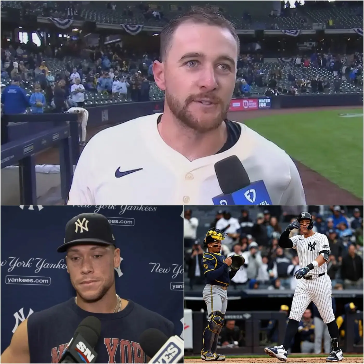 Cover Image for 🚨 BREAKING NEWS – 10 MINUTES AGO: Brice Turang has issued a bold warning aimed at the New York Yankees, telling fans to brace themselves as American Family Field will “shake violently” on game day and claiming emotions will run extremely high throughout the matchup.