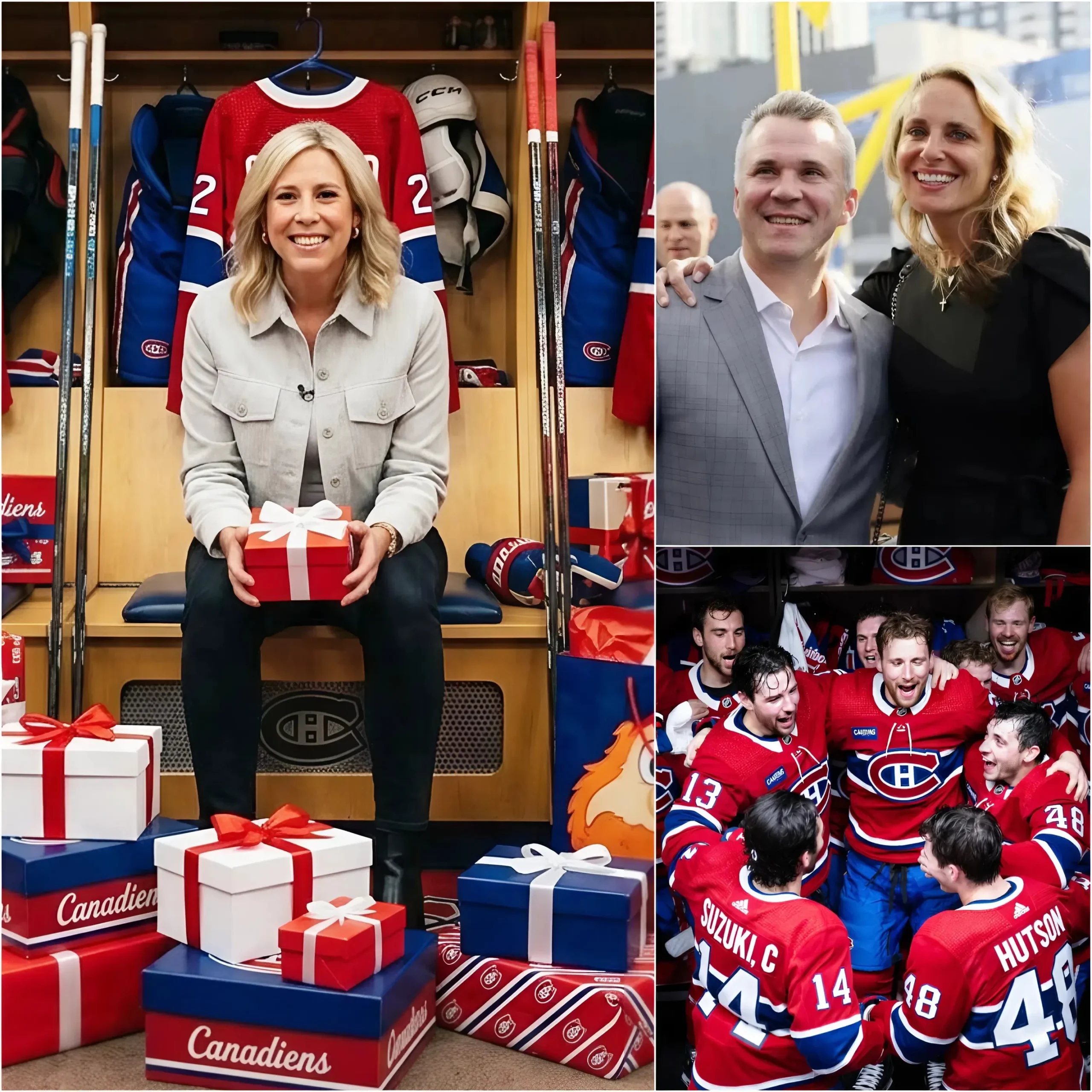 Cover Image for 💝💛Après deux victoires consécutives riches en émotions contre les Buffalo Sabres, l’atmosphère dans le vestiaire des Montreal Canadiens n’était pas seulement marquée par la joie du succès, mais aussi par l’explosion d’une histoire que personne n’aurait pu