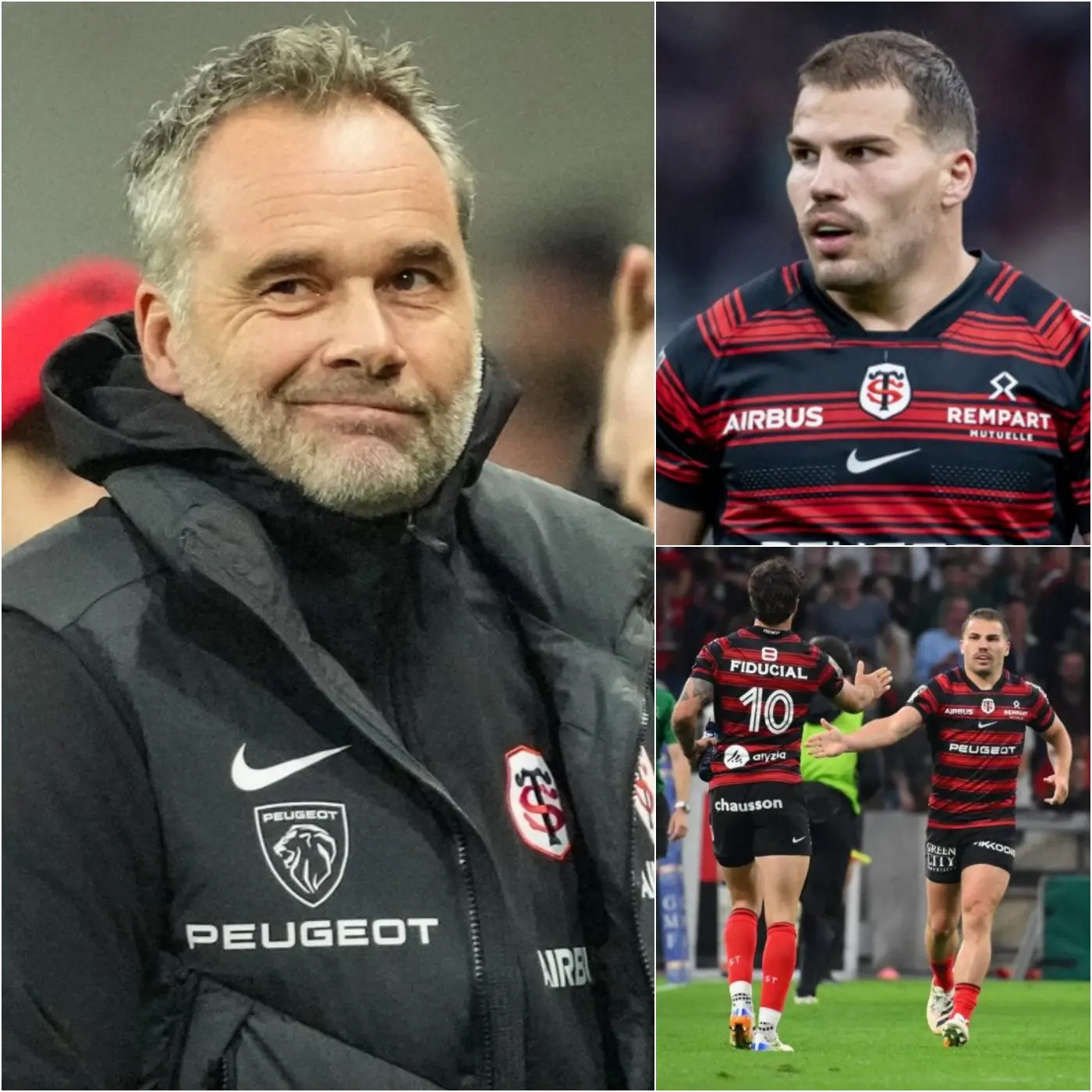 Cover Image for « IL N’A QUE 29 ANS » – Ugo Mola, l’entraîneur de Toulouse, a fondu en larmes en évoquant l’état de santé de son capitaine Antoine Dupont après le match contre le RC Toulon lors de la 23e journée