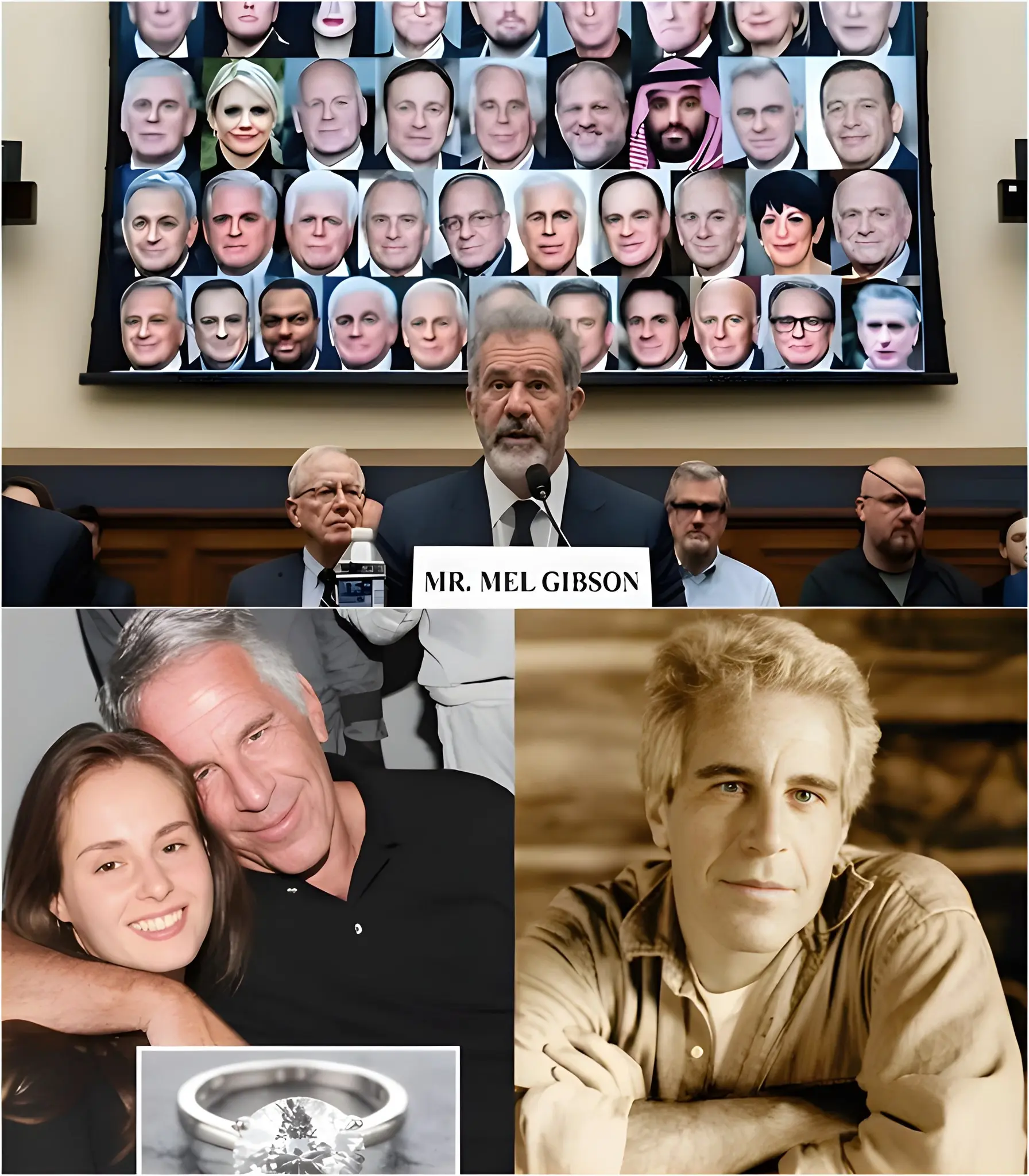 Cover Image for Gibson claims to have “penetrated the darkness” after deciphering the mystery of Epstein’s red passport