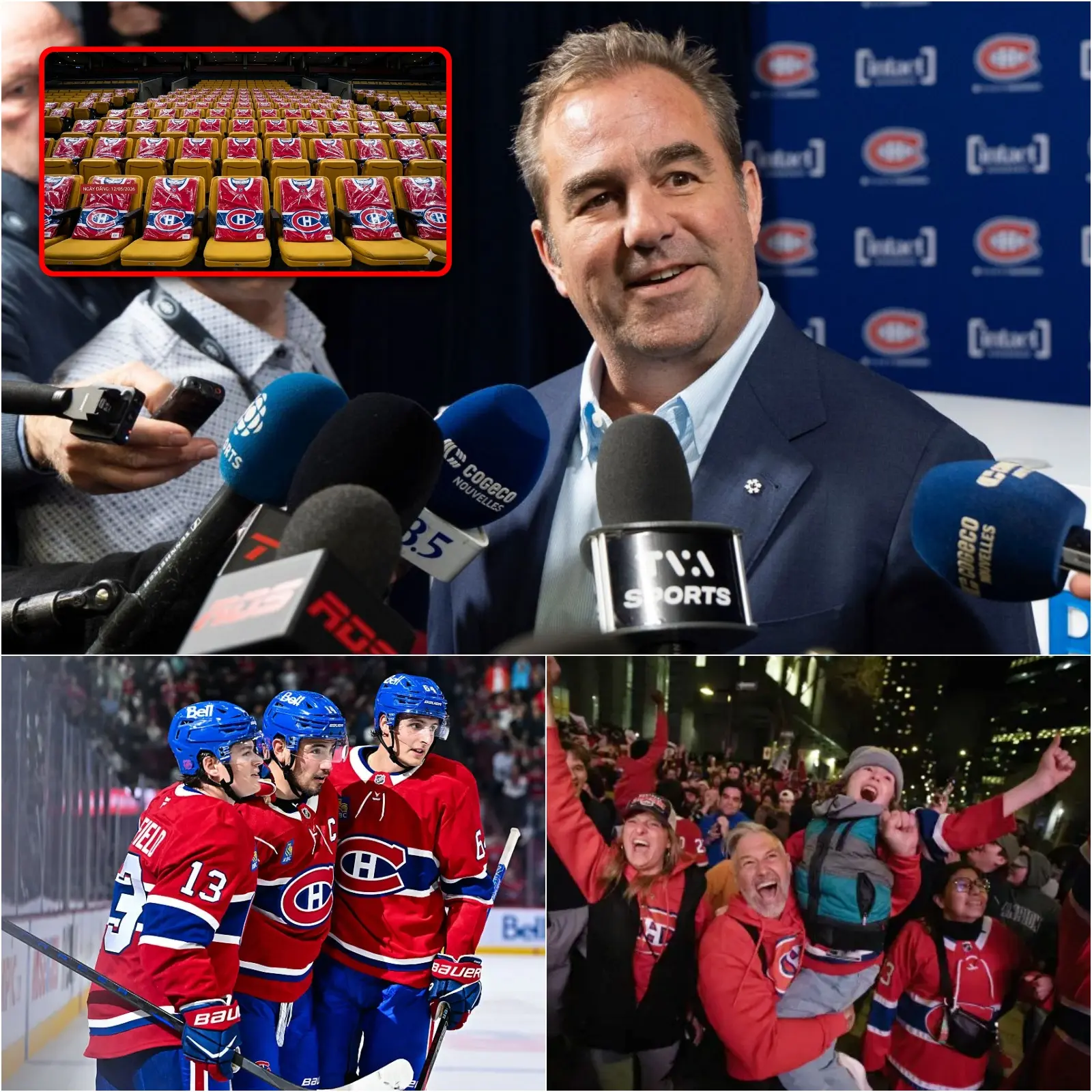Cover Image for La direction des Canadiens de Montréal a frappé un grand coup lors du match 4 contre les Sabres de Buffalo, insufflant confiance à l’équipe de Martin St. Louis et la menant à la victoire.