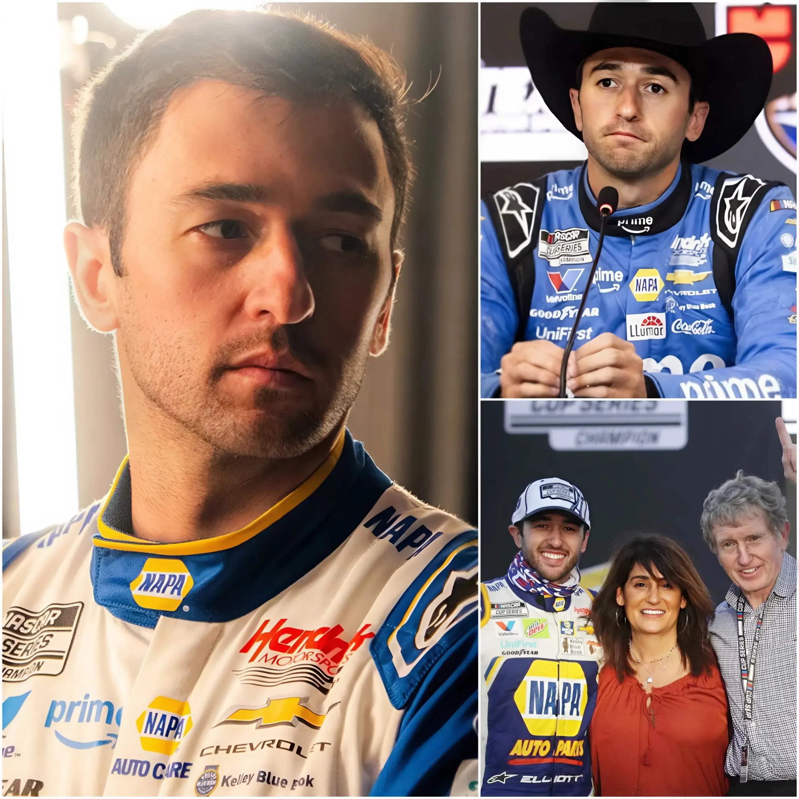 Cover Image for 🏁🚨 BREAKING: Just 20 minutes ago in Dawsonville, Chase Elliott left the public shocked and deeply emotional after officially revealing the heartbreaking reason why he may no longer be able to continue competing in major NASCAR races in the near future…