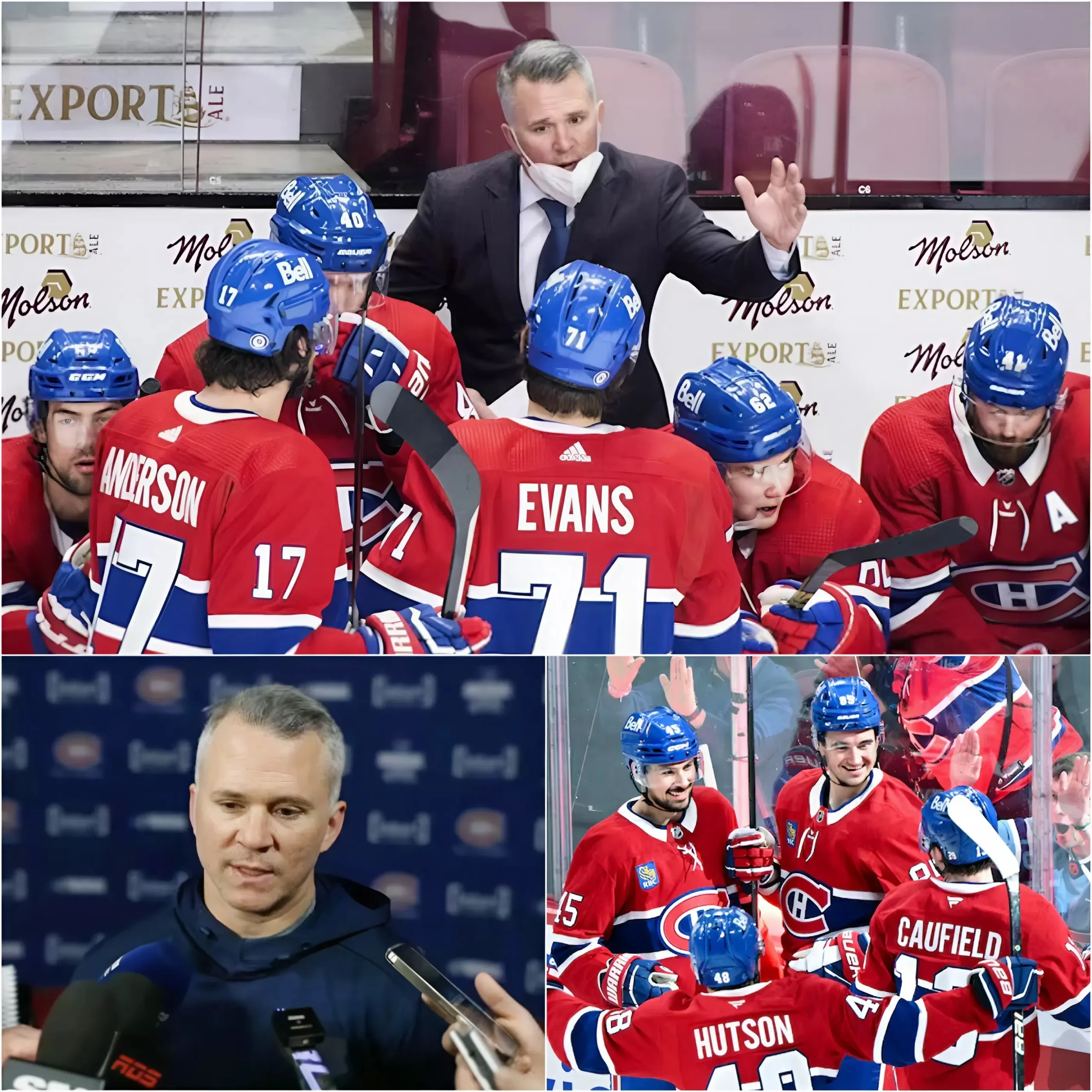 Cover Image for 🔥ALERTE CHOC : L’entraîneur Martin St. Louis a officiellement suspendu trois joueurs de son effectif juste avant le match 5 des playoffs 2026 face aux Buffalo Sabres. « Ils ont enfreint les règles que j’ai instaurées, et je ne peux pas l’accepter… », a déclaré St. Louis,