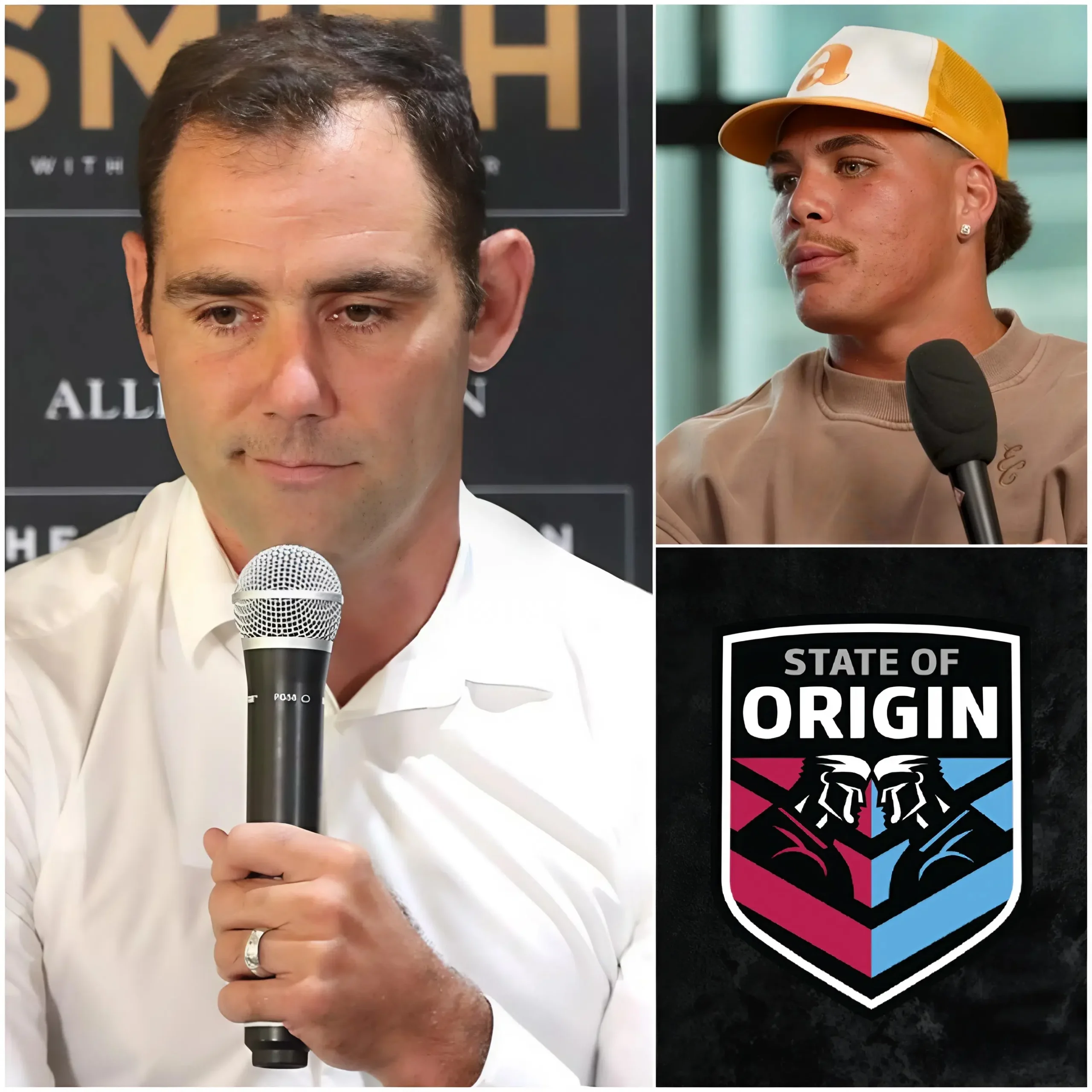 Cover Image for Queensland Maroons legend Cameron Smith has urged head coach Billy Slater to leave superstar fullback Reece Walsh out of the squad for the opening game of the State of Origin.
