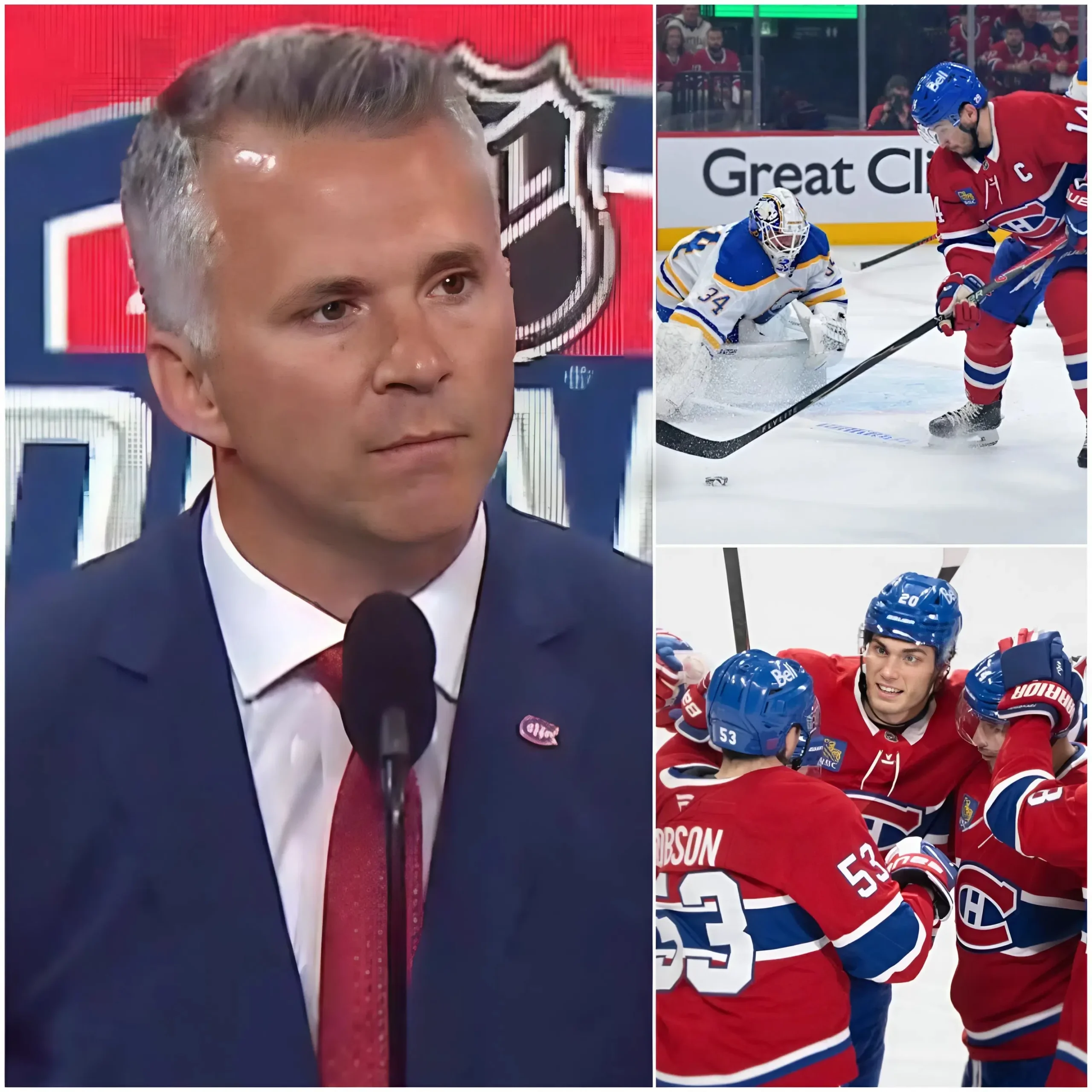 Cover Image for « ILS SONT DES BREBIS NOIRES DÉTESTABLES, ILS SE RETOURNENT CONTRE MOI… ». L’entraîneur Martin St. Louis a publiquement critiqué deux joueurs de l’effectif des Montreal Canadiens après la défaite frustrante 2-3 contre les Buffalo Sabres.