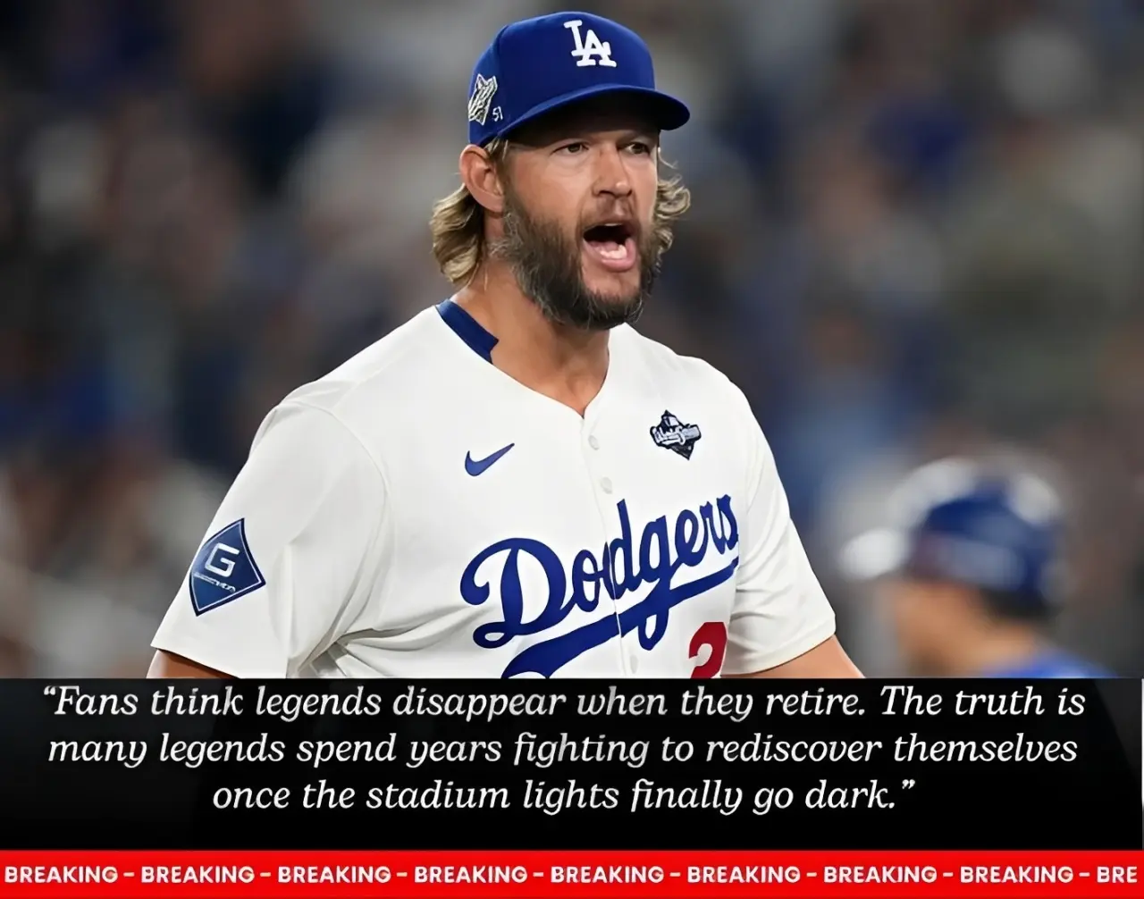 Cover Image for 😢SAD NEWS: Clayton Kershaw’s Fragile Public Appearance Sparks Fear Across MLB — Close Friends Reveal the Silent Mental Battle He’s Been Fighting Since Retirement