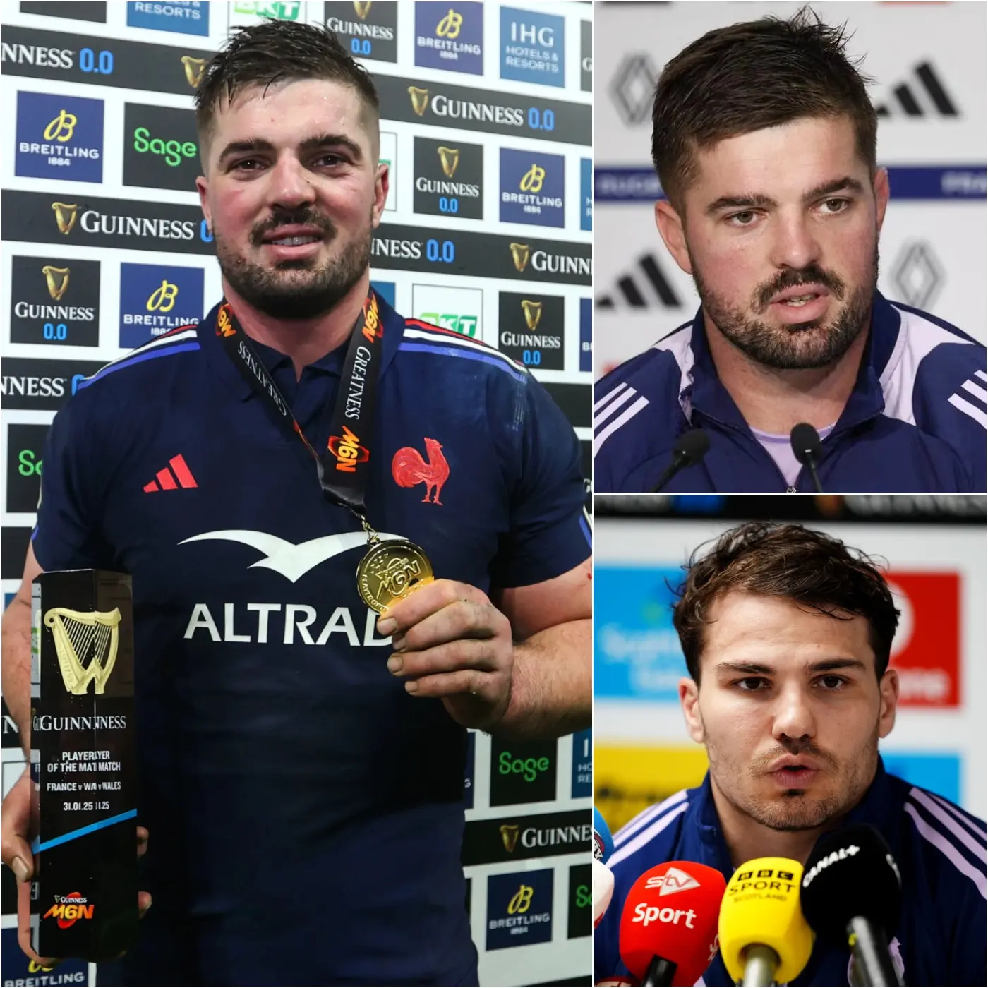 Cover Image for « MVP ? Tu crois vraiment qu’un défenseur comme toi – qui craque toujours aux moments cruciaux – mérite d’être cité à mes côtés ? » a lancé Grégory Alldritt, capitaine de La Rochelle, avant leur match de la 24e journée du Top 14 au Stade Marcel-Deflandre