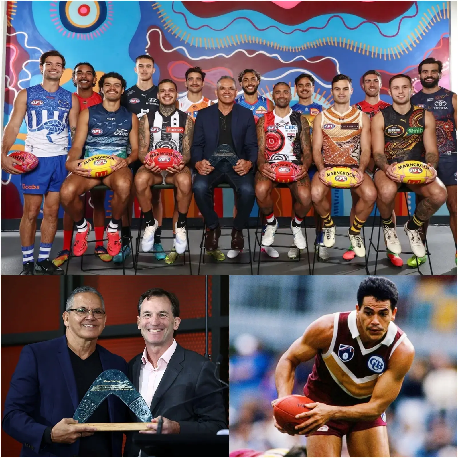 Cover Image for 😱 SHOCKING AFL DRAMA: Michael ‘Magic’ McLean Canonized; Sir Doug Nicholls Round Honouree