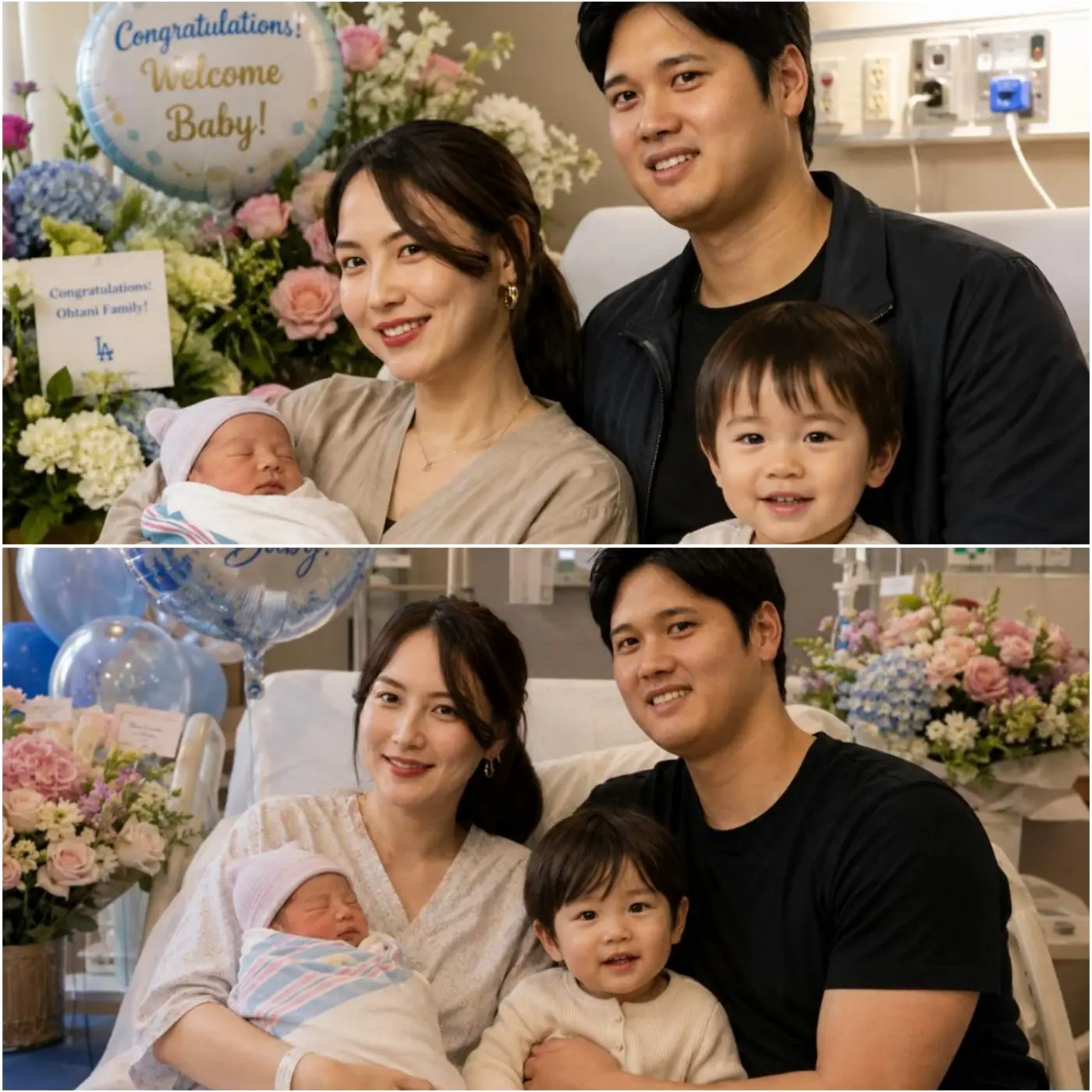 Cover Image for BREAKING NEWS: SHOHEI OHTANI & MAMIKO TANAKA WELCOME THEIR SECOND CHILD: MLB SUPERSTAR EMBRACES LIFE AS A FATHER OF TWINS FOR THE FIRST TIME, AS JOY FILLS THEIR FAMILY HOME IN LOS ANGELES.