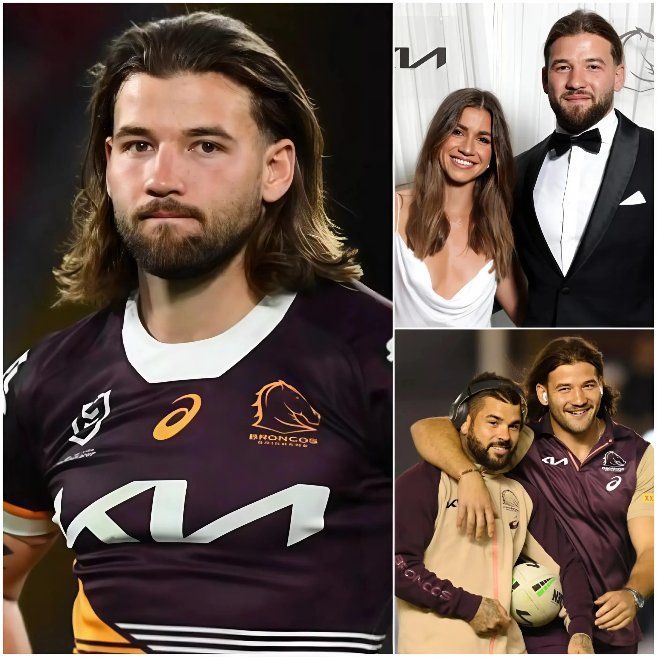 Cover Image for “My husband is the pride of our family and inspires so many people with his unwavering strength and courage 💗💗” The wife of Patrick Carrigan has revealed for the first time the silent gesture that left the locker room of the Brisbane Broncos completely speechless after their defeat!