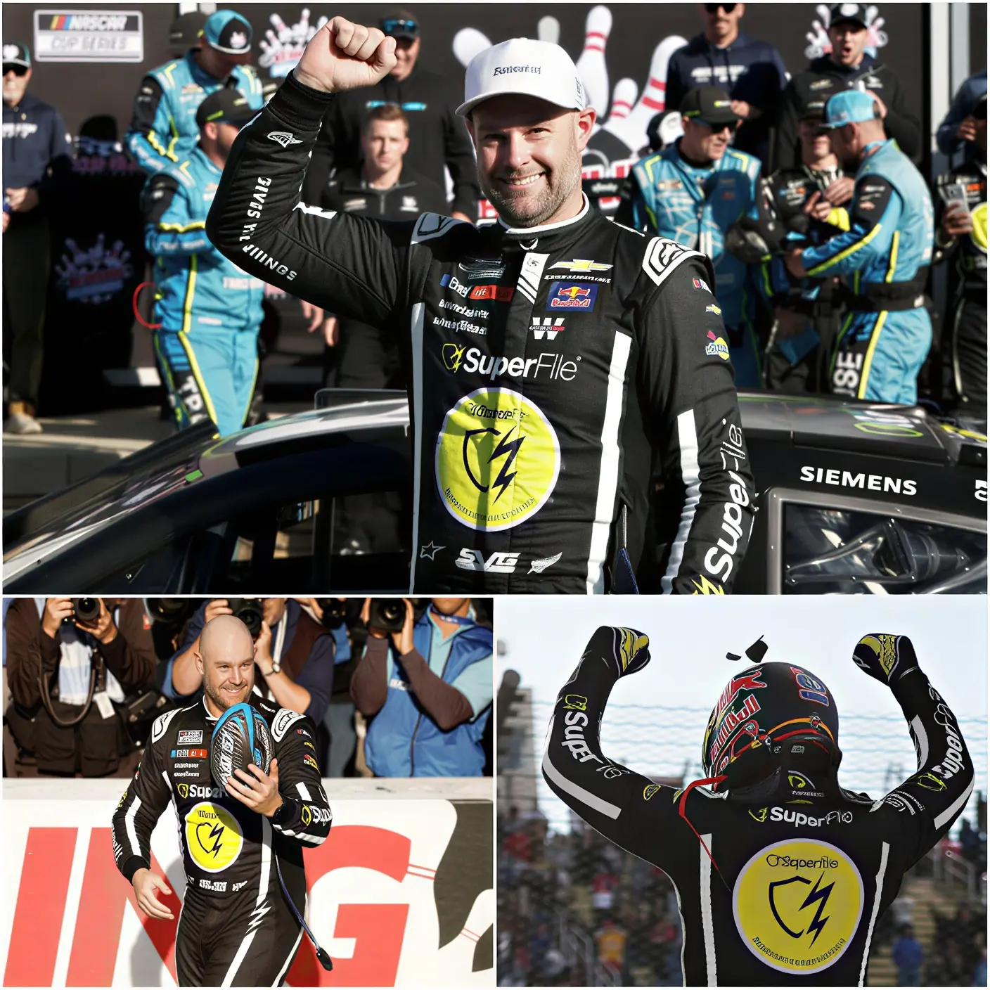 Cover Image for ❤️ “I WILL NEVER GIVE UP, BECAUSE I KNOW THERE ARE MILLIONS OF FANS BEHIND ME…” — Shane van Gisbergen shared an emotional message after his impressive victory at the Go Bowling at The Glen 2026.