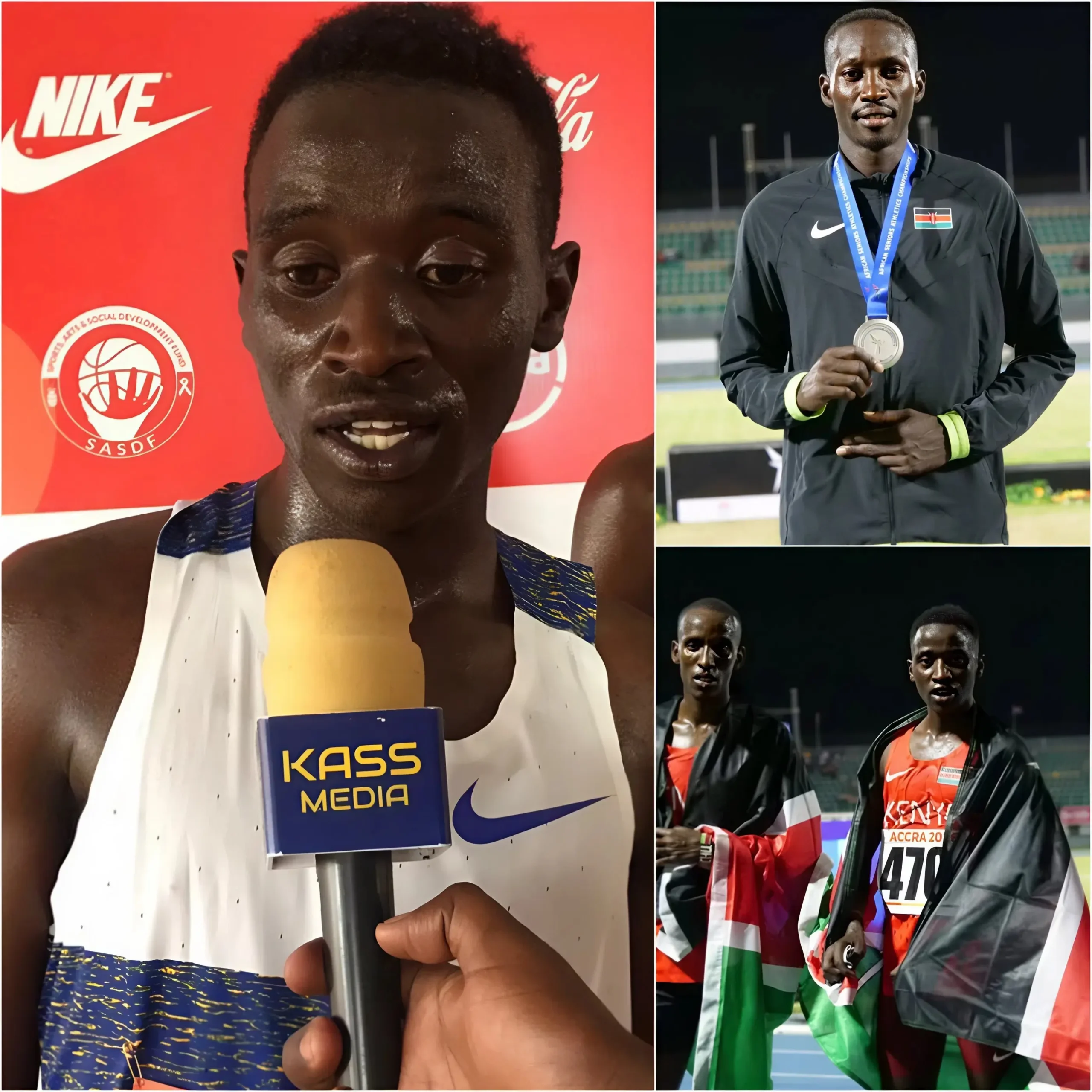 Cover Image for BEHIND THE HISTORIC GOLD MEDAL: Kelvin Chesang Unveils the Horrifying Secret in the “Life-or-Death” Tactics That Helped Overcome Chaos in Accra – The Truth About Iron Will That No Opponent Ever Expected!