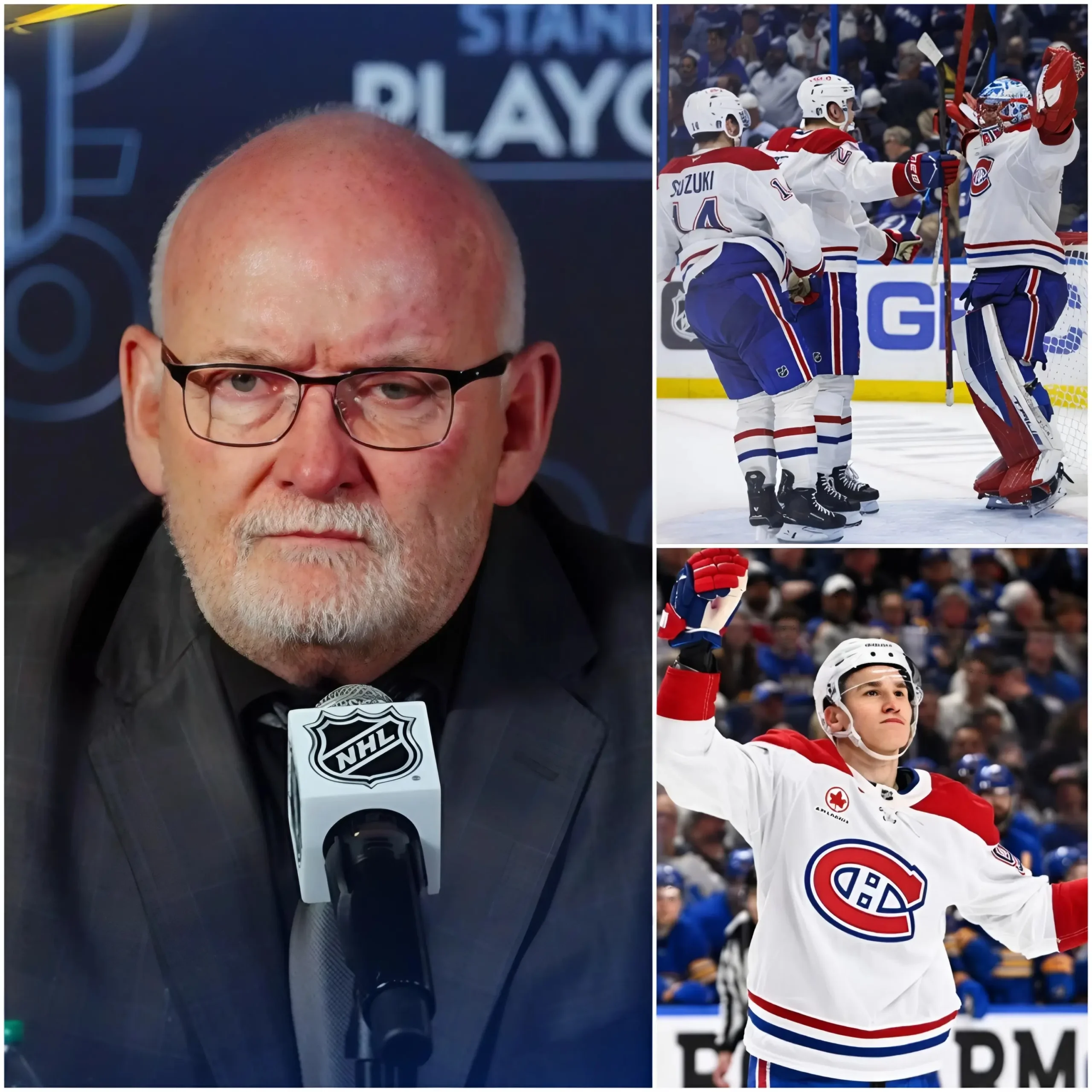 Cover Image for “Aujourd’hui, nous n’avons pas perdu contre Montréal, nous avons perdu à cause de la performance de ce gamin.” Cette déclaration émotive et surprenante de l’entraîneur-chef des Buffalo Sabres, Lindy Ruff, adressée à un joueur des Canadiens de Montréal après la défaite lors du Match 5 au KeyBank Center, a provoqué une véritable explosion dans le monde de la NHL.