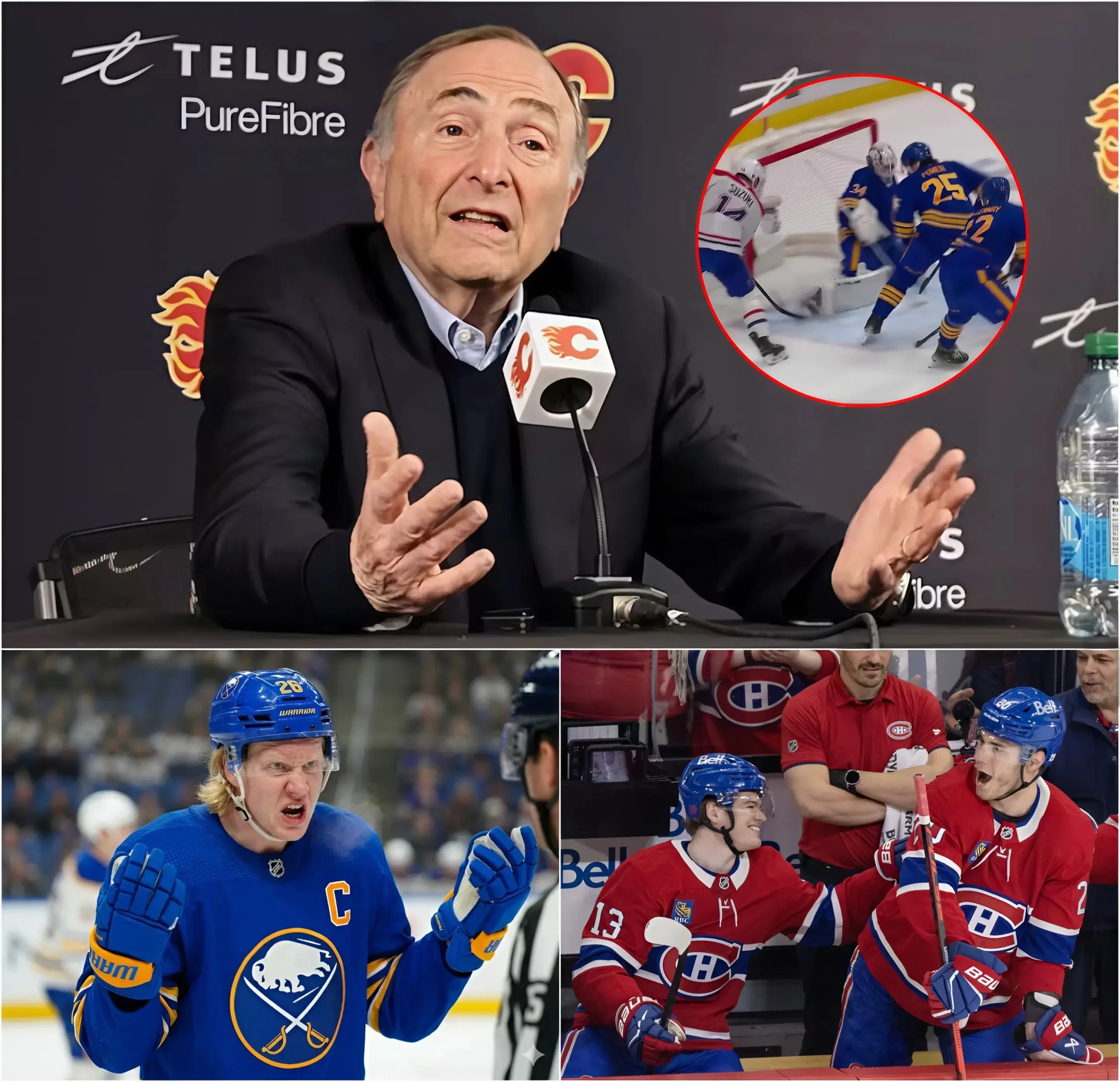 Cover Image for ANNONCE OFFICIELLE 🚨 Gary Bettman, président de la Ligue nationale de hockey, a secoué la communauté de la LNH en rompant le silence et en confirmant l’ouverture d’une enquête officielle concernant les Canadiens de Montréal