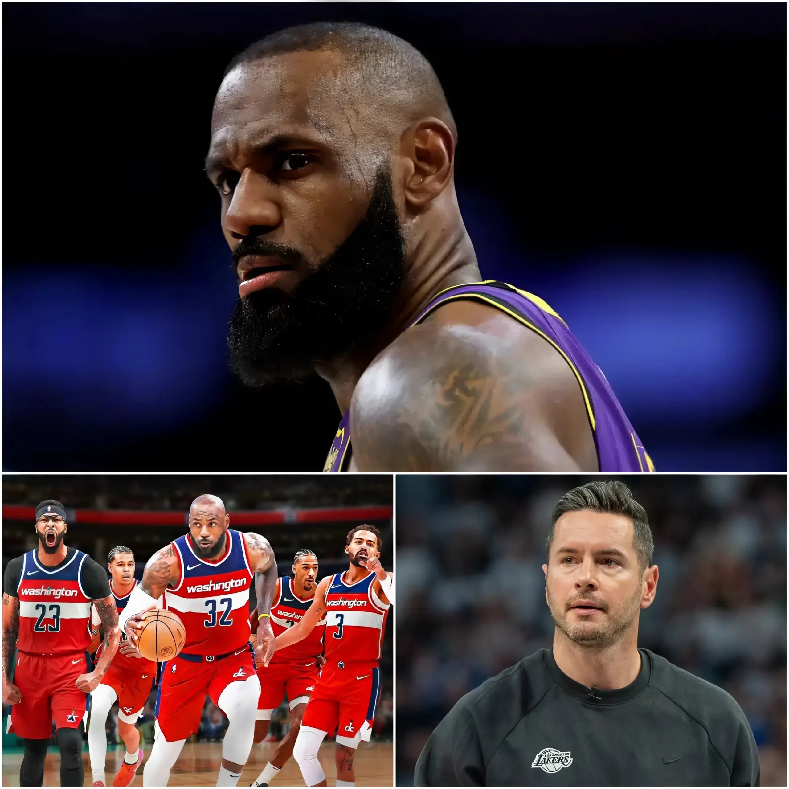 Cover Image for 💥💥 NBA BOMB: LeBron “divorces” the Lakers, targets Knicks, Cavs, and especially the Wizards — the dream of a Washington championship ignites! The real reason behind this dramatic shift has only now started to surface…