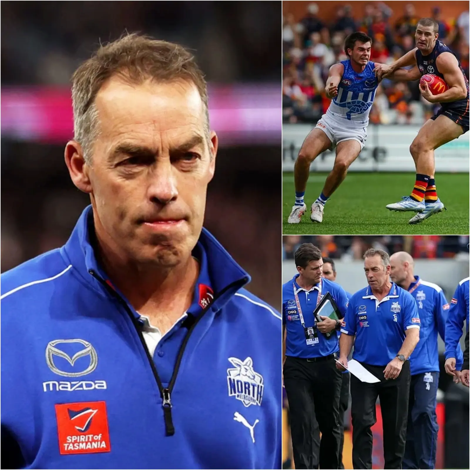 Cover Image for 🚨’SO, WHERE’S IT COME FROM? I DON’T KNOW’ Alastair Clarkson’s verdict on North’s “worst quarter of the year by a long way” that sparked an alarming trouncing. 👇👇👇