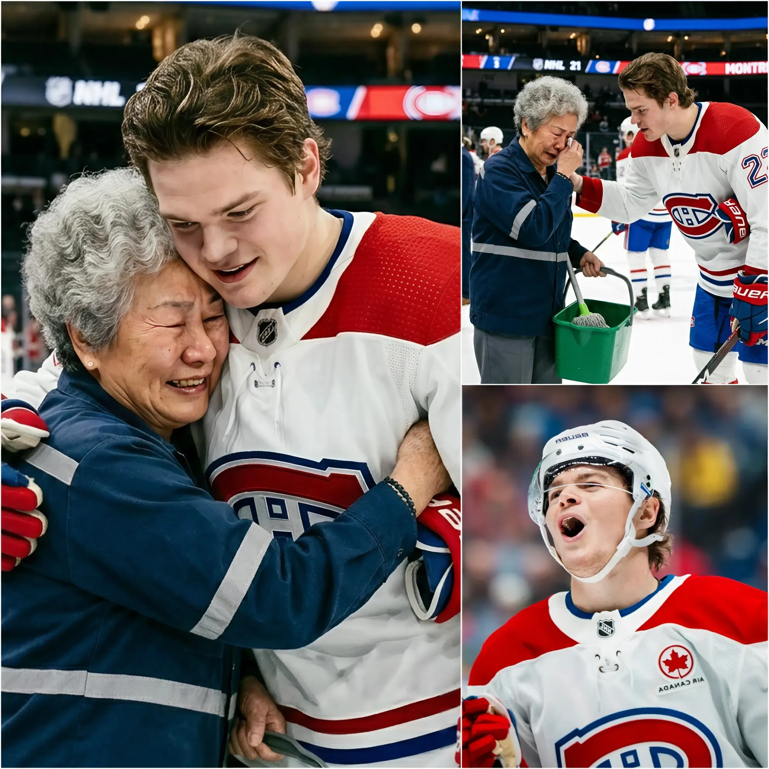 Cover Image for ️Il ne reste plus que quelques heures avant le match 6 entre les Montreal Canadiens et les Buffalo Sabres — une rencontre qui pourrait décider de toute une saison. À ce moment-là, Cole Caufield s’arrête