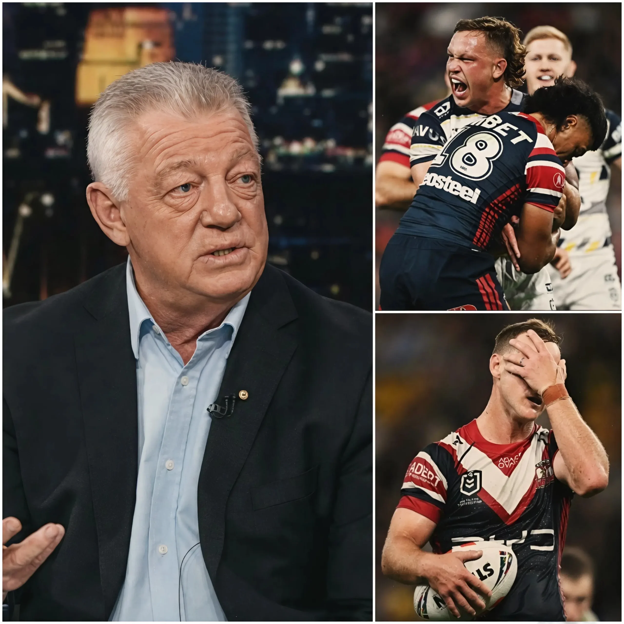 Cover Image for Phil “Gould” Gould has pointed out three major weaknesses in the Sydney Roosters squad. The legendary former NSW Blues head coach recently shared his analysis of the Roosters’ loss to the Cowboys
