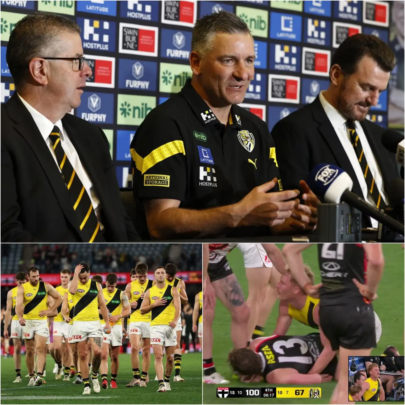 Cover Image for đšâItâs terrible. I probably will never coach a team with such an unprecedented personnel crisis in my entire coaching career.â Head coach Adem Yze spoke out after the painful 11.7 (73) â 16.13 (109) loss to St Kilda Saints, which cost them several crucial points