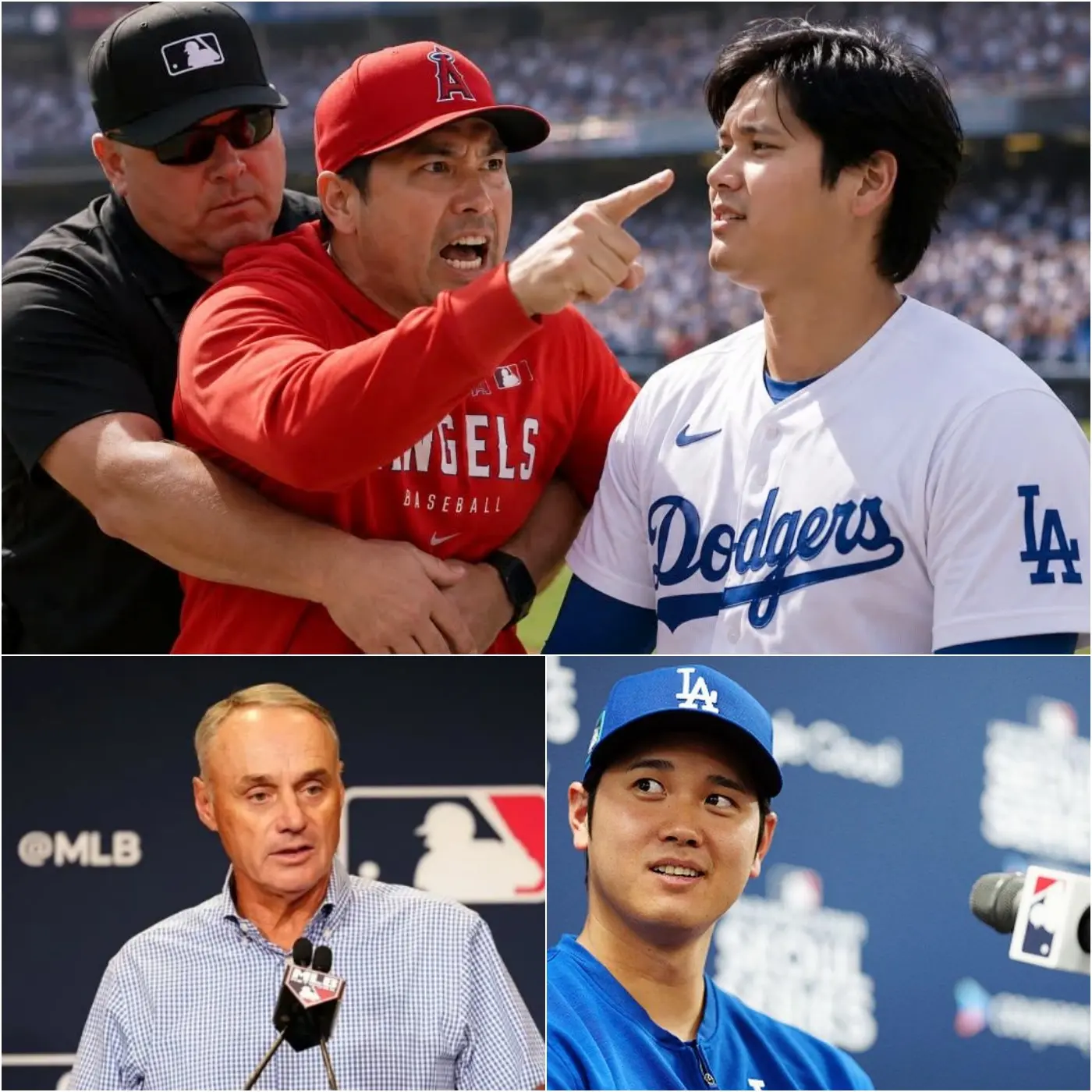 Cover Image for “CHECK HIM RIGHT NOW!” Manager Kurt Suzuki erupted following the stunning 0–6 defeat to the Dodgers, openly accusing Shohei Ohtani of relying on advanced technological devices to gain an unfair advantage during the game