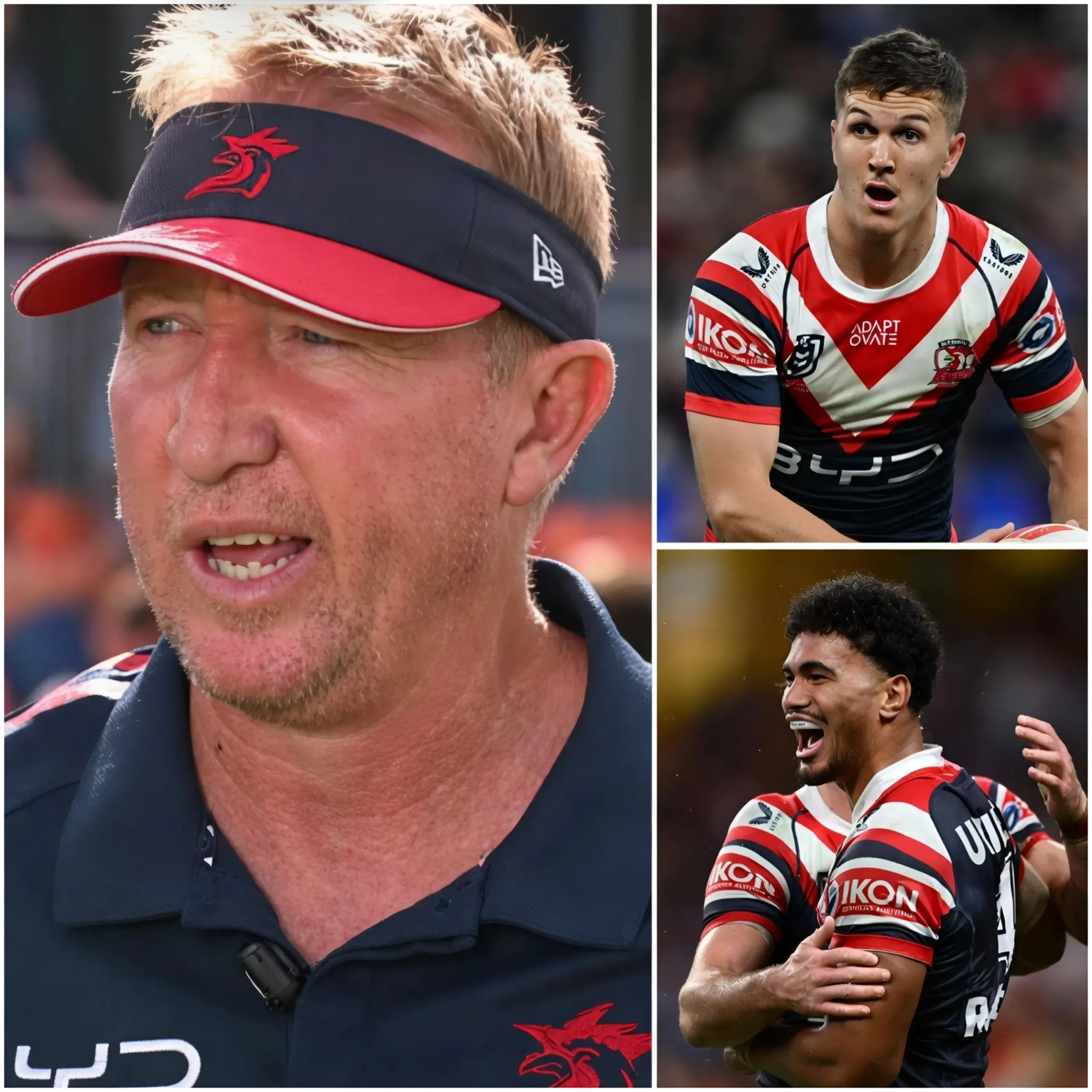 Cover Image for PREPARING FOR STATE OF ORIGIN Head coach Trent Robinson has revealed two ideal solutions for the squad during the State of Origin period. With the Sydney Roosters set to lose several key stars to representative duty, Robinson has identified two young players who could become the perfect backup options for the Roosters lineup.
