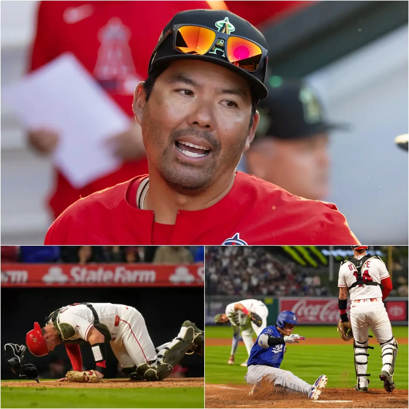 Cover Image for 🚨 “GET OUT OF HERE! IN ALL MY YEARS AS A COACH, I’VE NEVER SEEN A PLAYER AS BAD AS HIM!” Angels coach Kurt Suzuki completely lost his temper after the humiliating 1-10 loss to the Los Angeles Dodgers