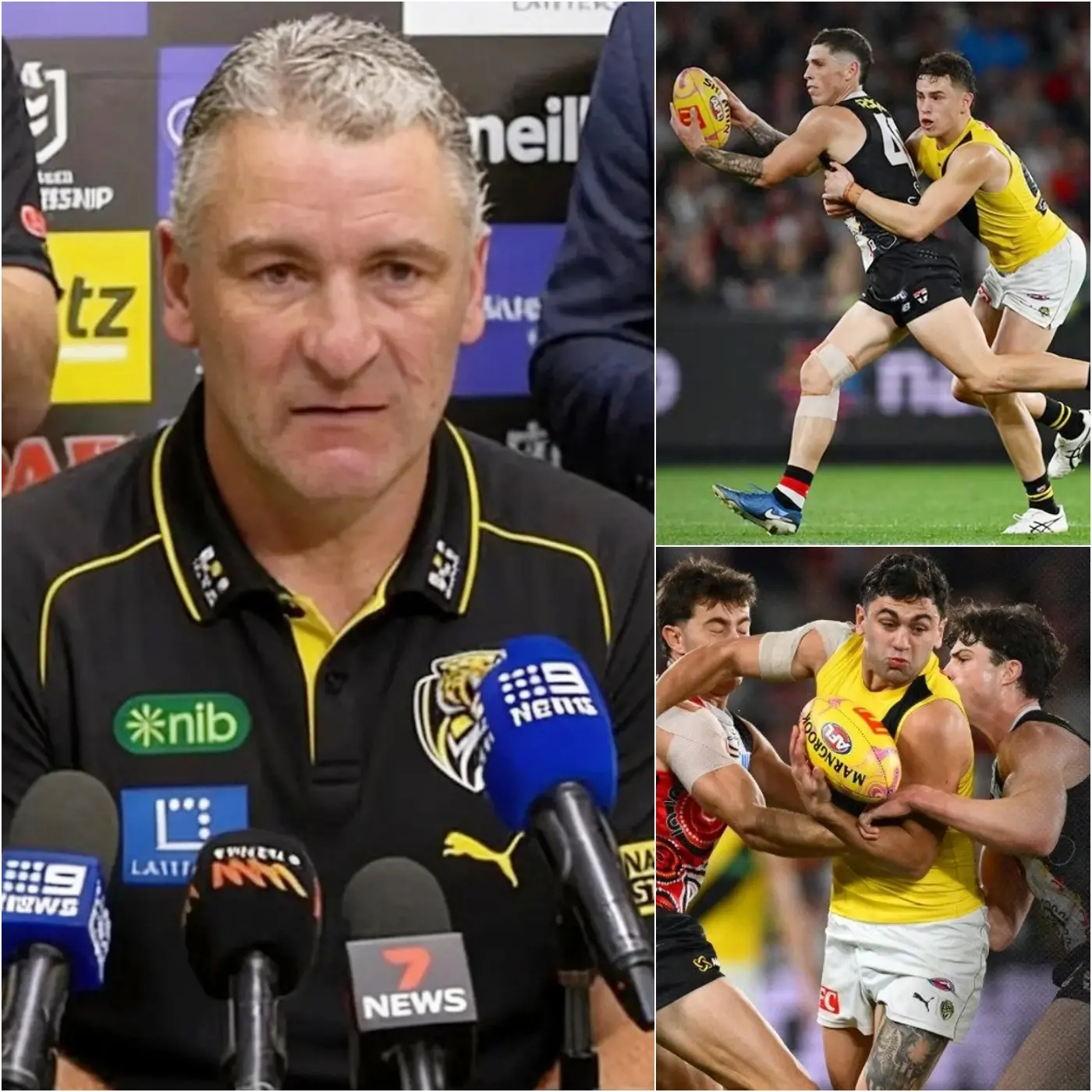 Cover Image for 🚨 “GET OUT OF HERE! IN ALL MY YEARS AS A COACH, I’VE NEVER SEEN A PLAYER AS BAD AS HIM!” Richmond coach Adem Yze completely lost his temper after the humiliating 73-109 loss to St Kilda in Round 10