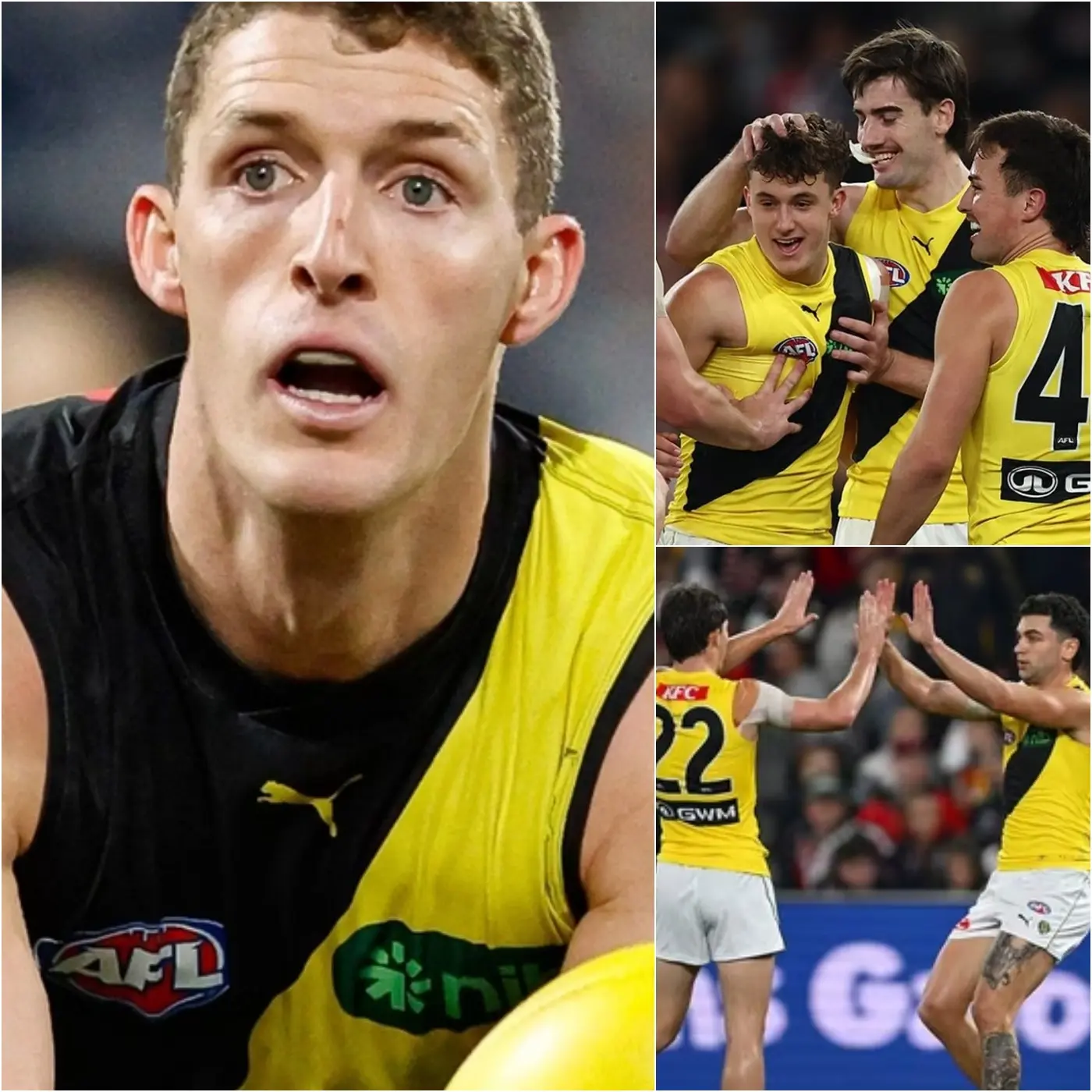 Cover Image for AFTER LOSING 5 GOALS AND 3 EXTRA POINTS (33 POINTS) AND BEING SUBSTITUTED IN THE FIRST HALF: Ben Miller broke down in tears in an emotional confession immediately after the match: “I don’t want to keep this secret anymore, please forgive me.”