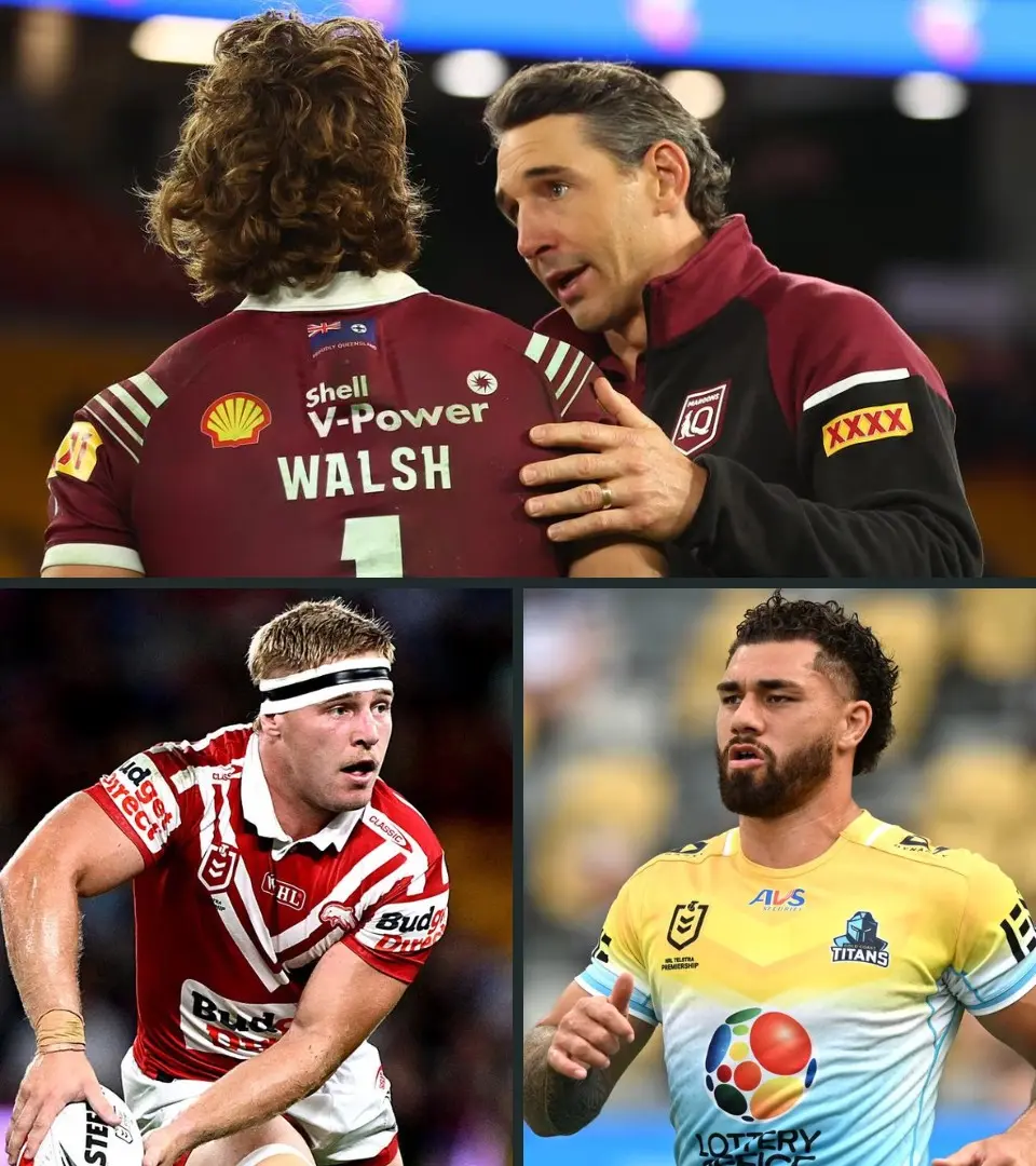 Cover Image for Queensland State of Origin team named: Walsh axed, six debutants in Billy Slaterâs squad Billy Slater has spoken after dropping Reece Walsh from Queenslandâs State of Origin squad and picking several debutants. đ˝ More details below đ