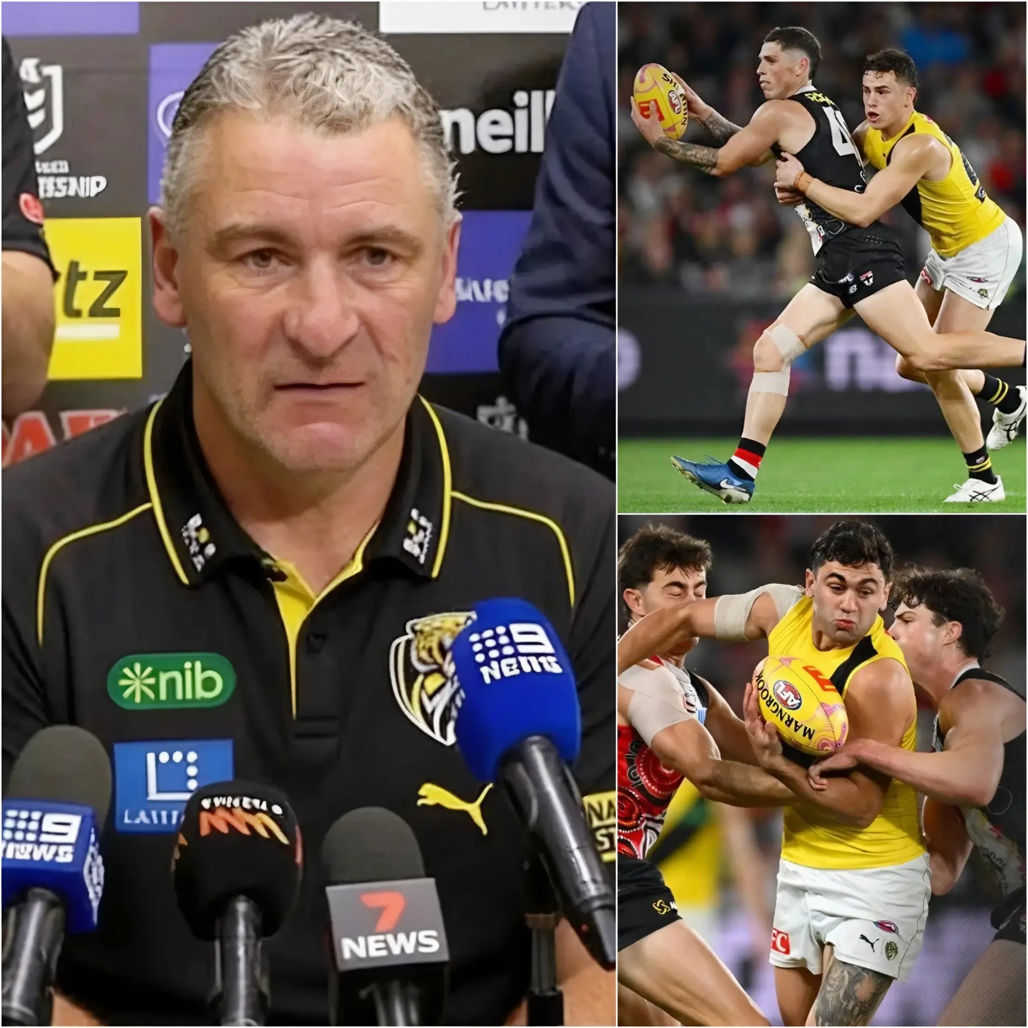 Cover Image for 🚨 “GET OUT OF HERE! IN ALL MY YEARS AS A COACH, I’VE NEVER SEEN A PLAYER AS BAD AS HIM!” Richmond coach Adem Yze completely lost his temper after the humiliating 73-109 loss to St Kilda in Round 10.