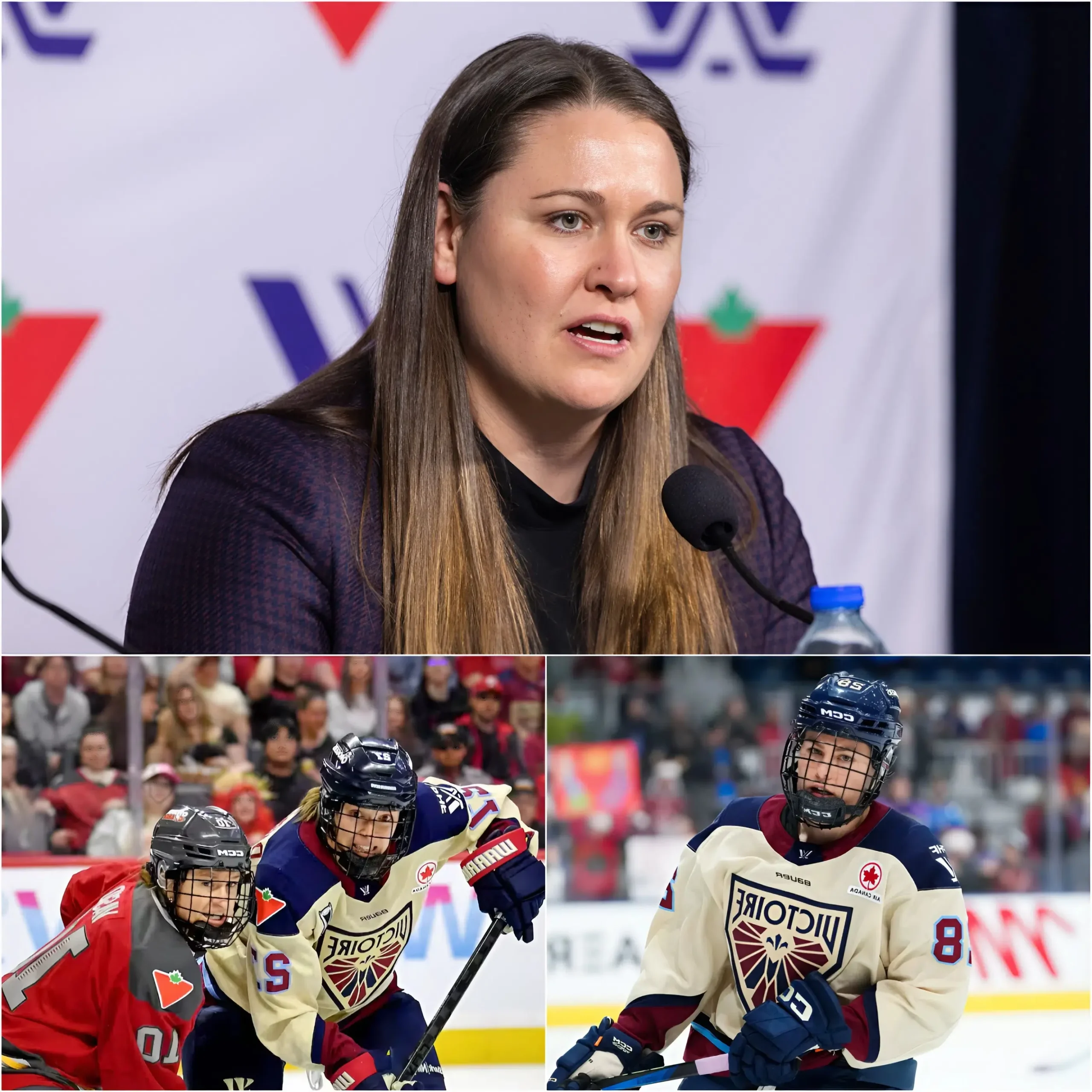 Cover Image for 🔥FLASH INFO : L’entraîneuse Kori Cheverie vient d’annoncer officiellement la suspension de deux joueuses de son effectif, juste après la défaite lors du match 3 contre Ottawa Charge. « Elles ont enfreint les règles que