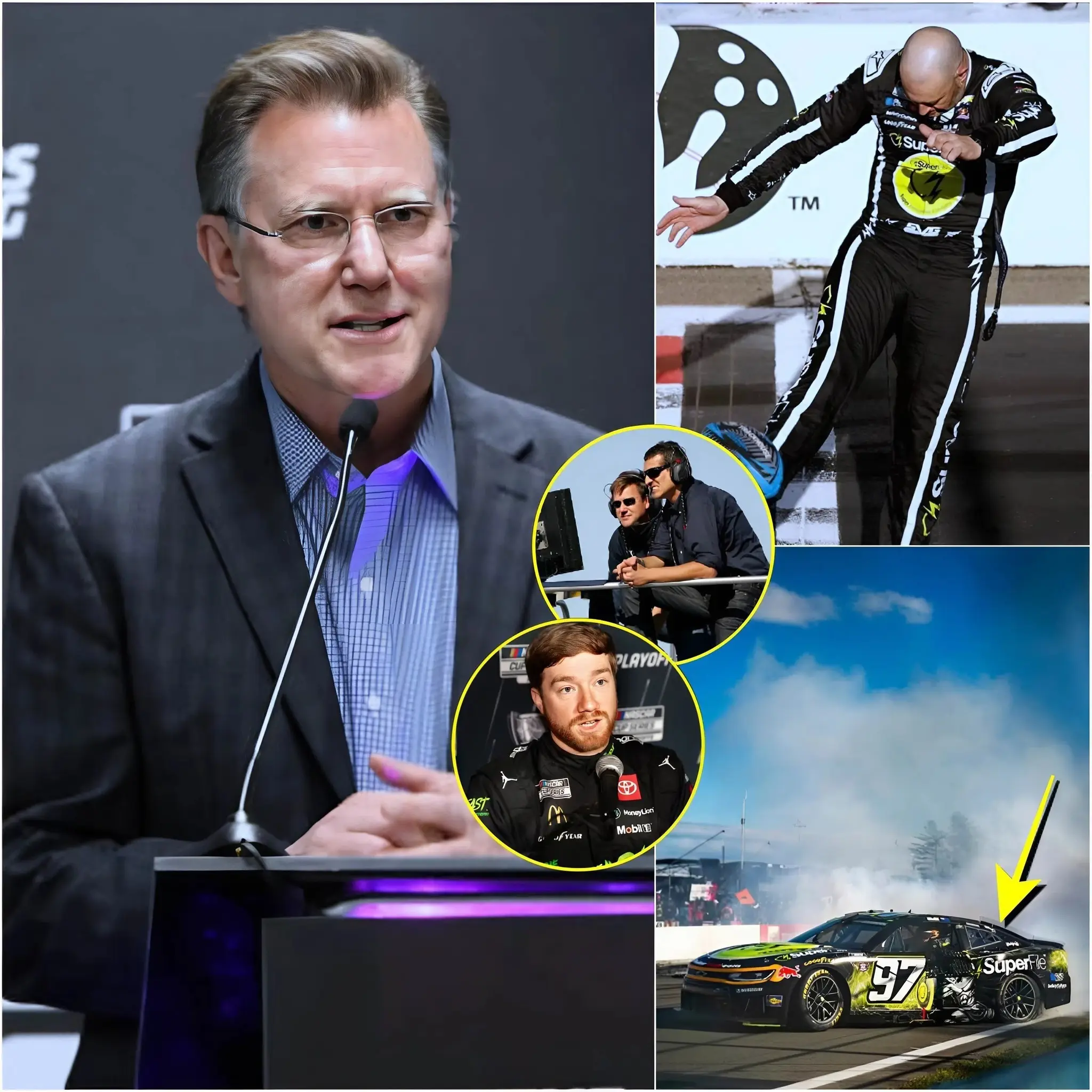 Cover Image for 🚨🚨 BREAKING NEWS UPDATE : After 48 hours of thorough investigation, NASCAR officials have officially announced the results after reviewing the evidence presented by Tyler Reddick, who accused Shane van Gisbergen of cheating and winning the 2026 Go Bowling at The Glen unfairly…